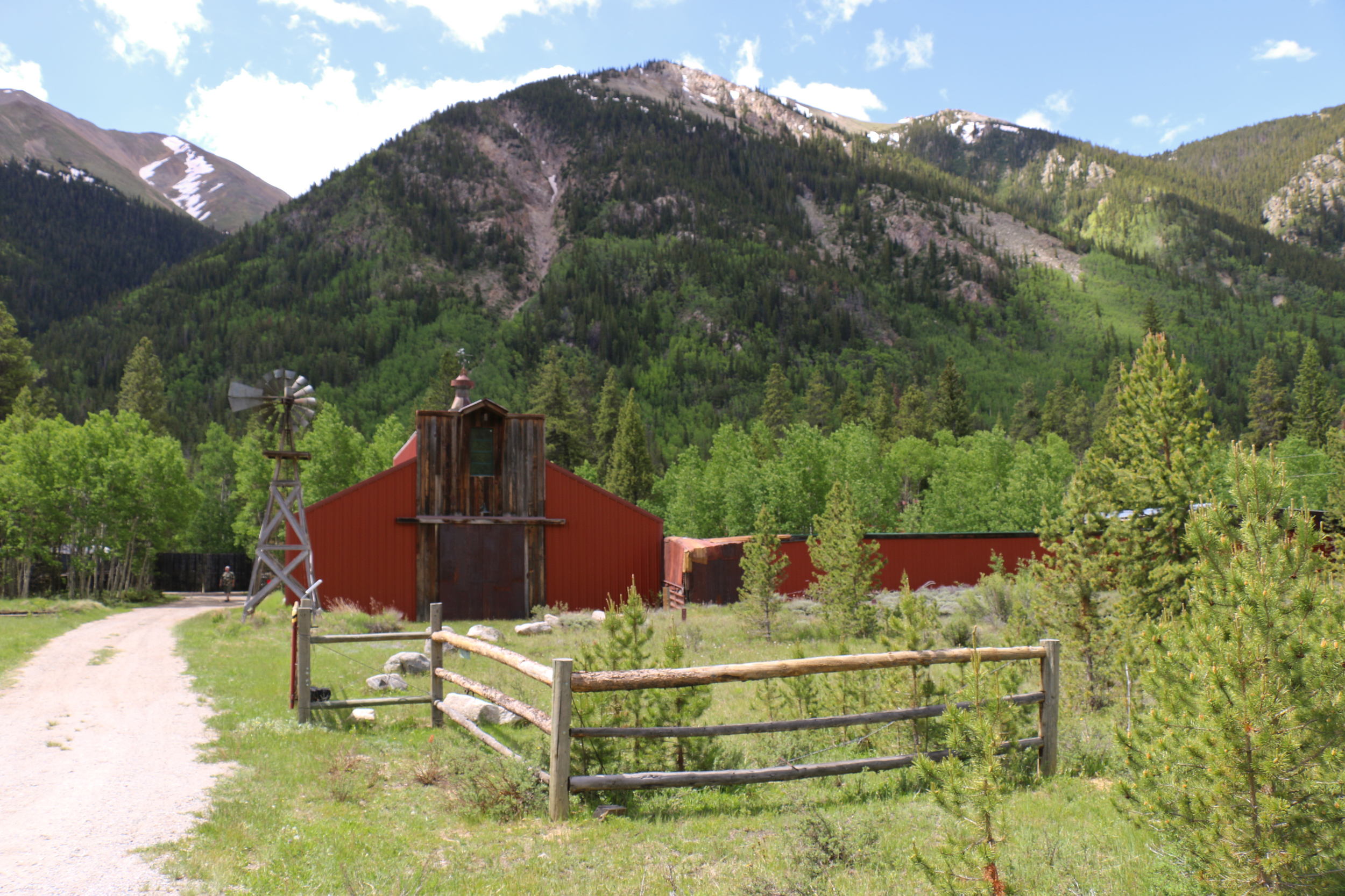 Old barns...