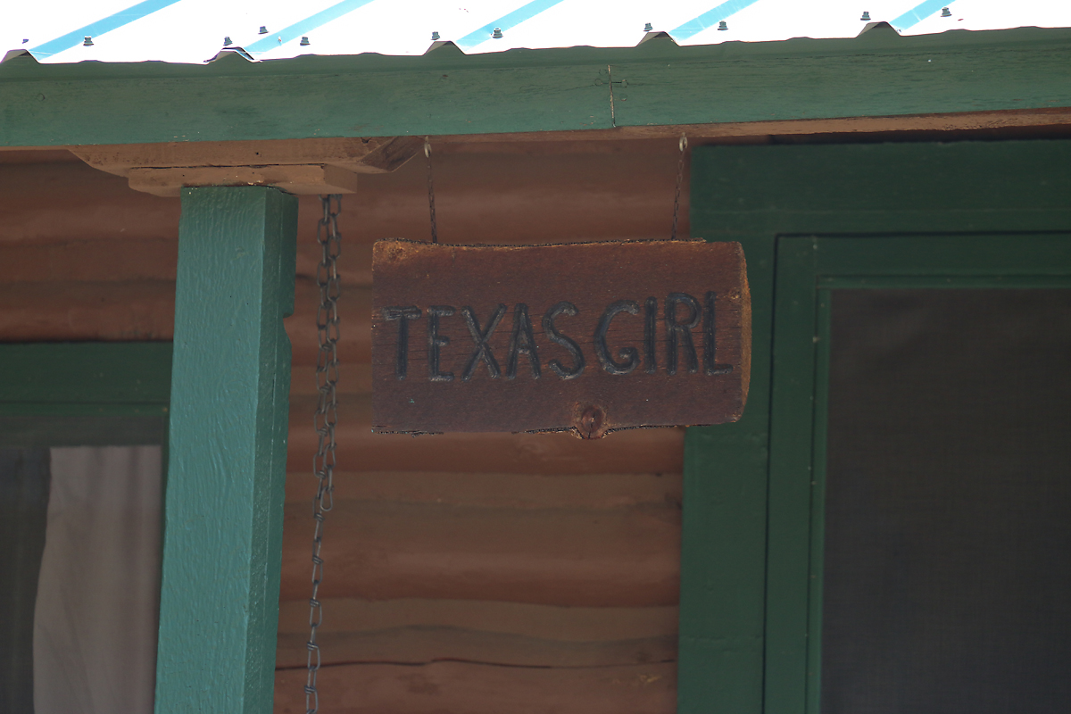 The Texas Girl cabin