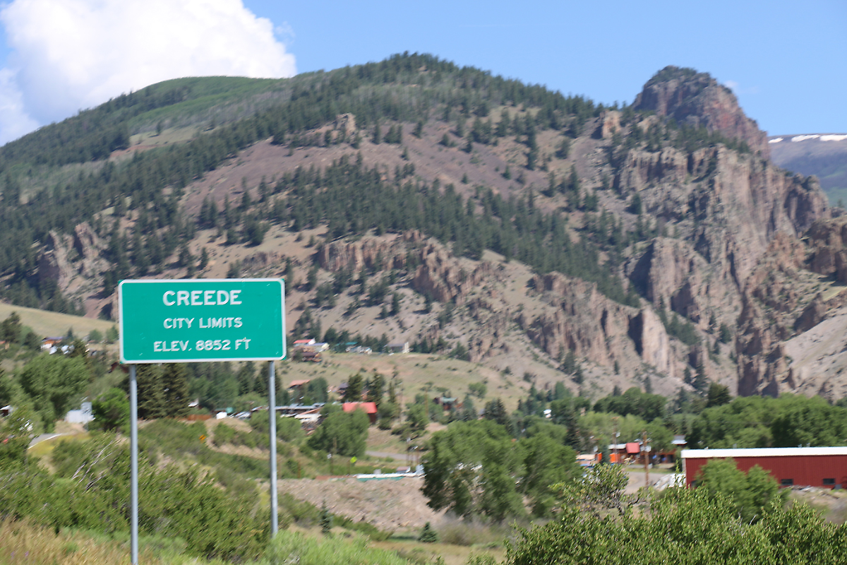 The starting point—Creede