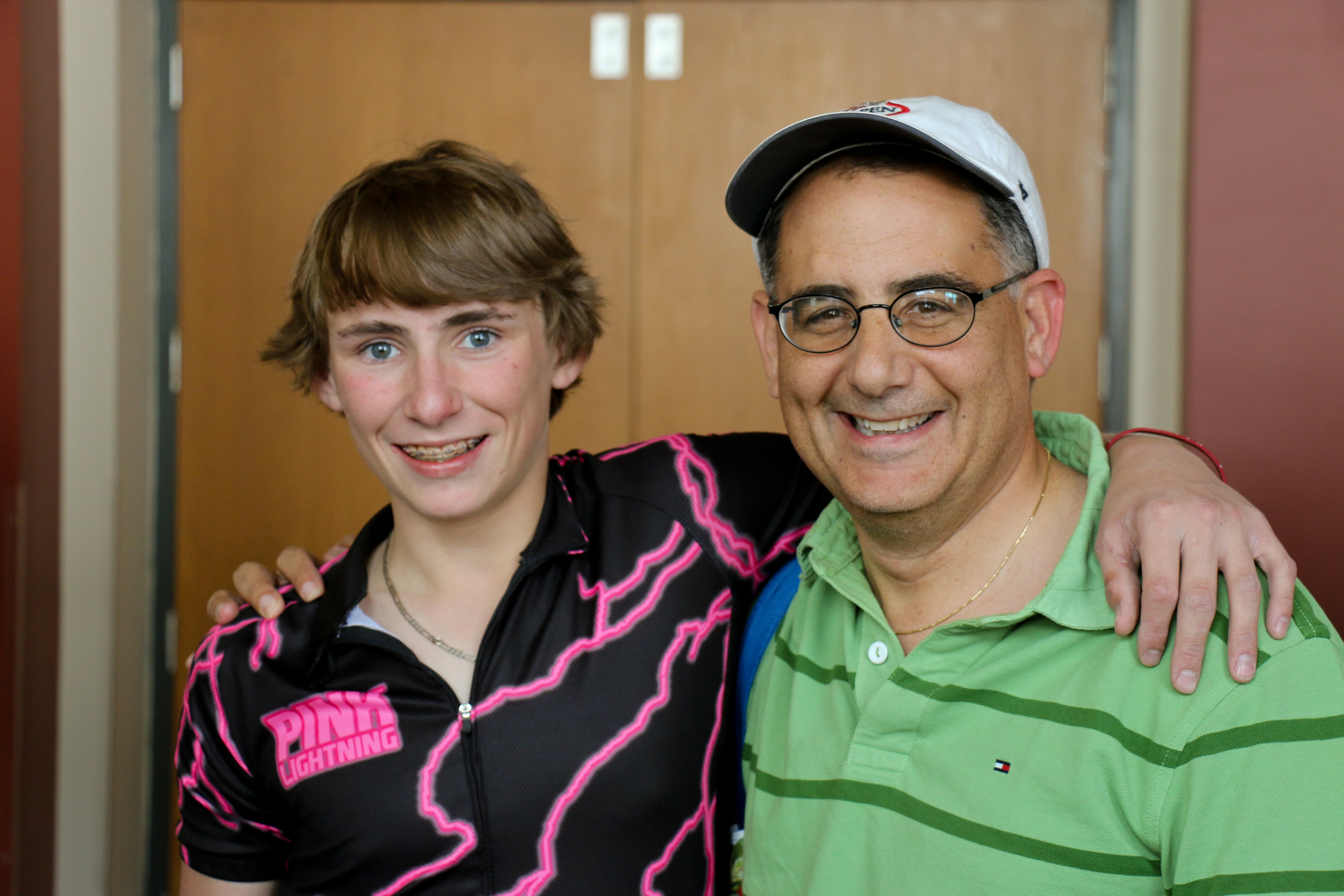 Bryan with Dr. Dan Hyman—Children's Chief Quality Officer
