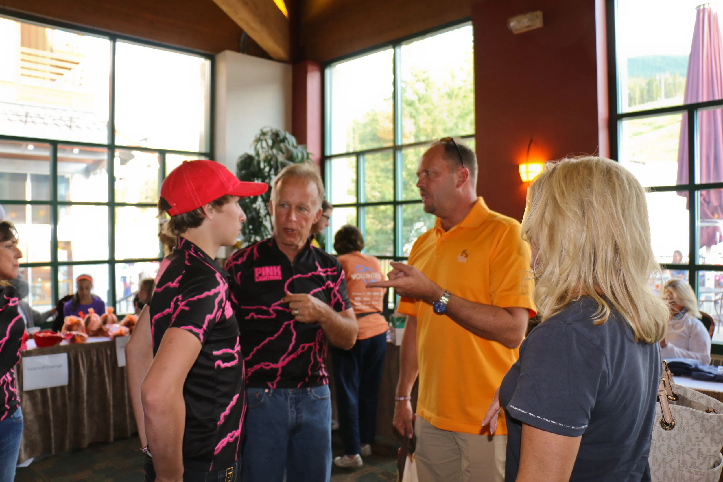 Steve and Bryan with Jerrod Milton – Childrens VP of Operations and his wife Brenda
