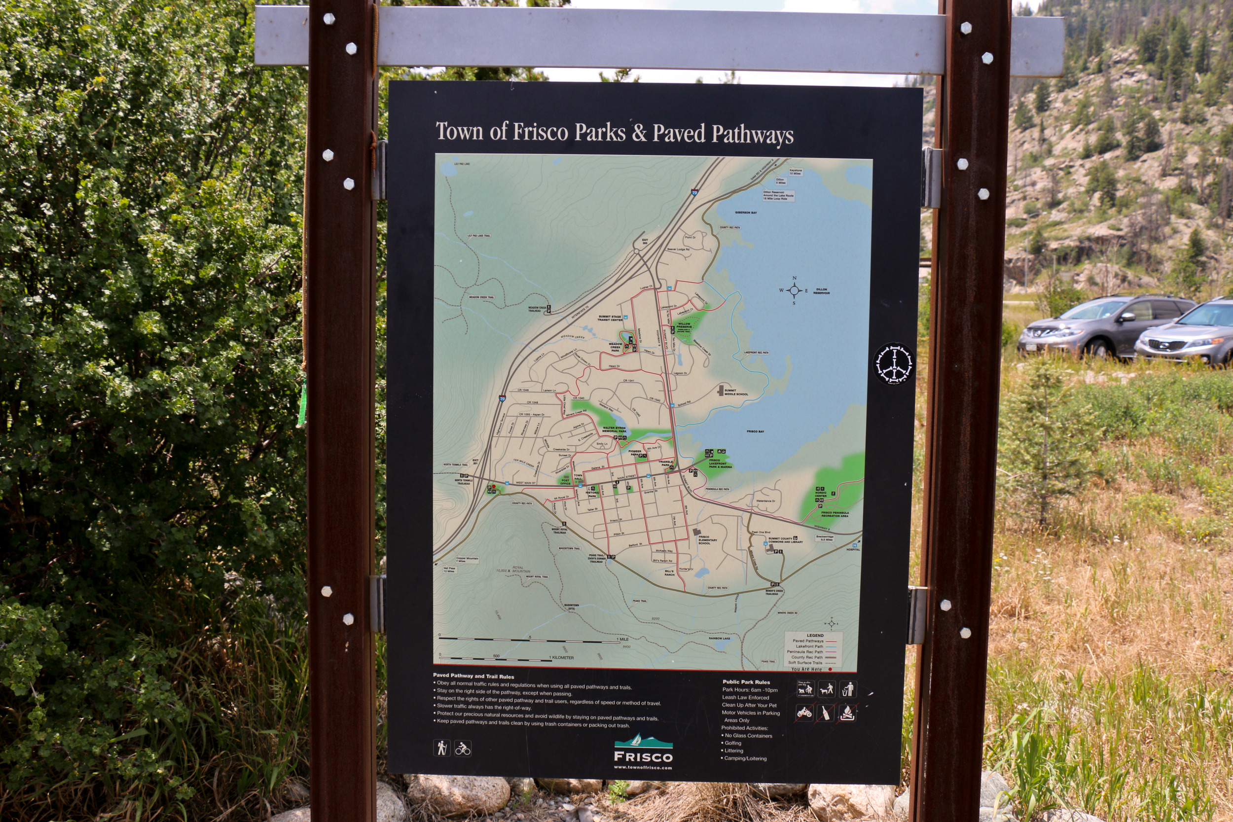 Our trail map