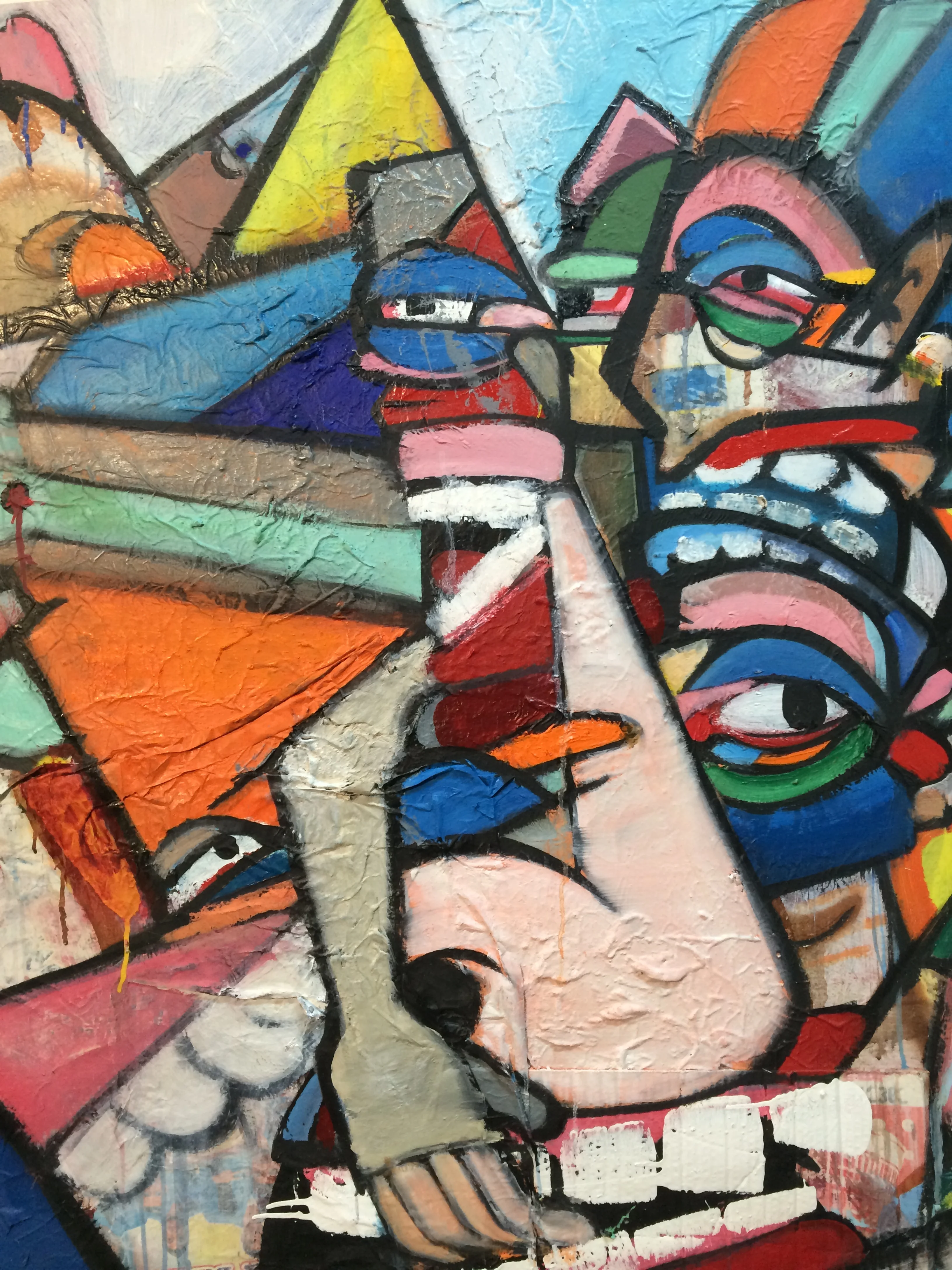  Close up of "The Alcoholic". 2015. 