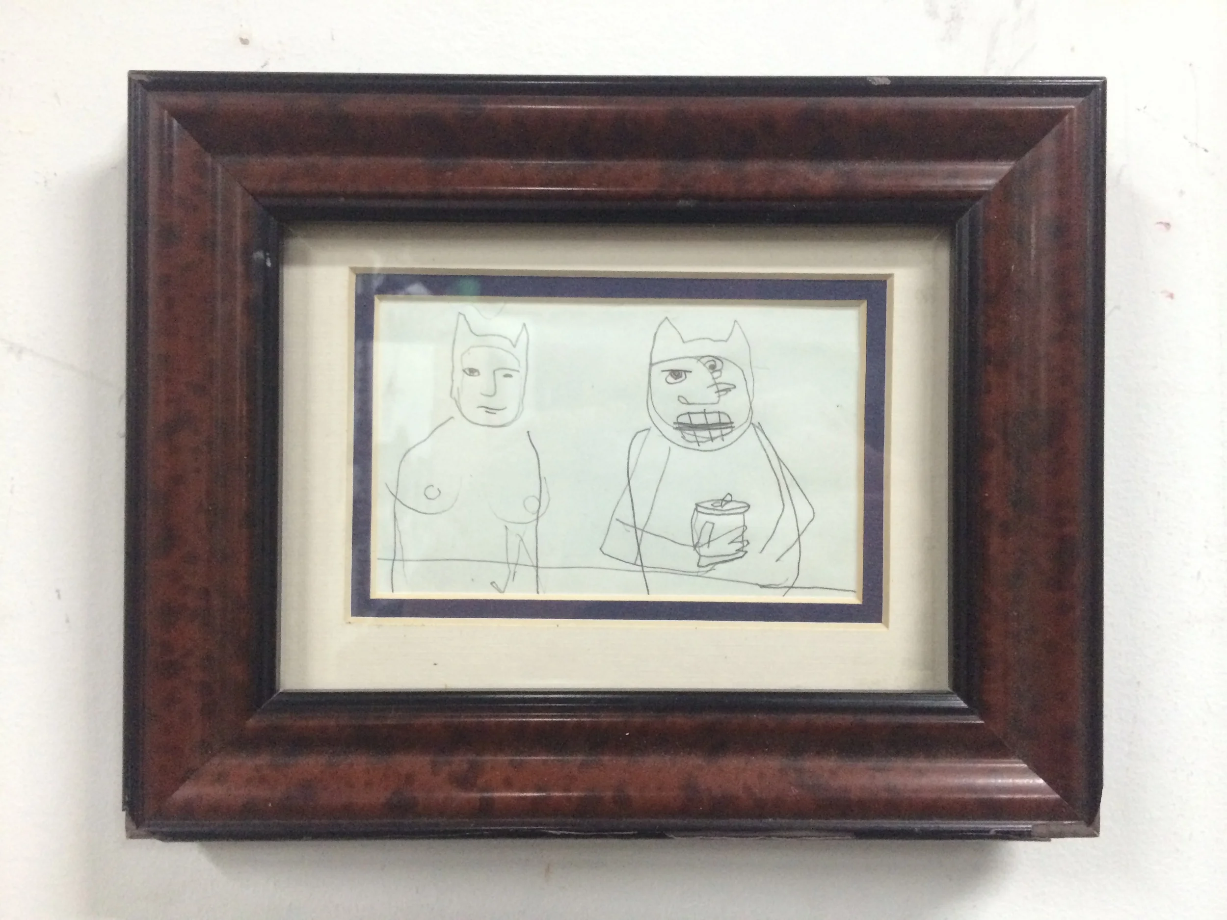 "Me and Ank at the Bar."