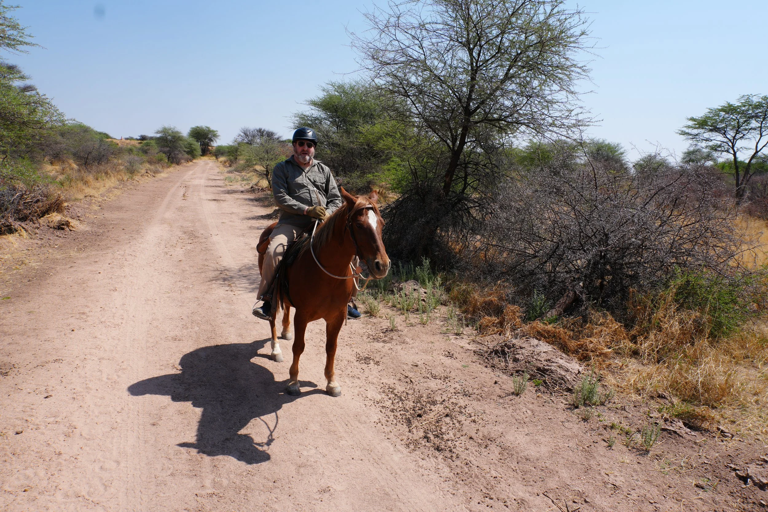 Horseback Riding Thorn Bush © Flyga Twiga™ LLC.JPG