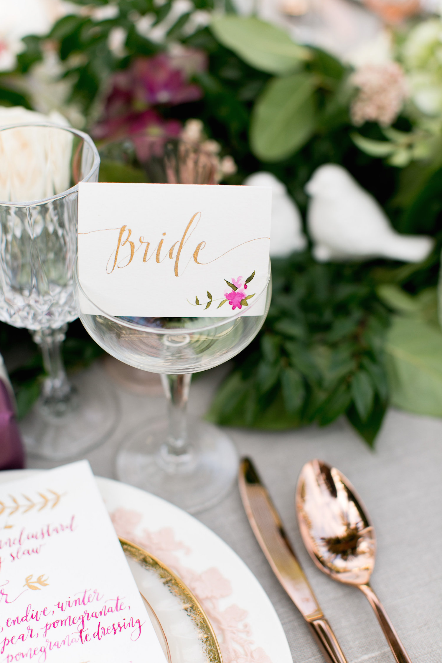 Wedding details by San Diego planner, Sweet Blossom Weddings.