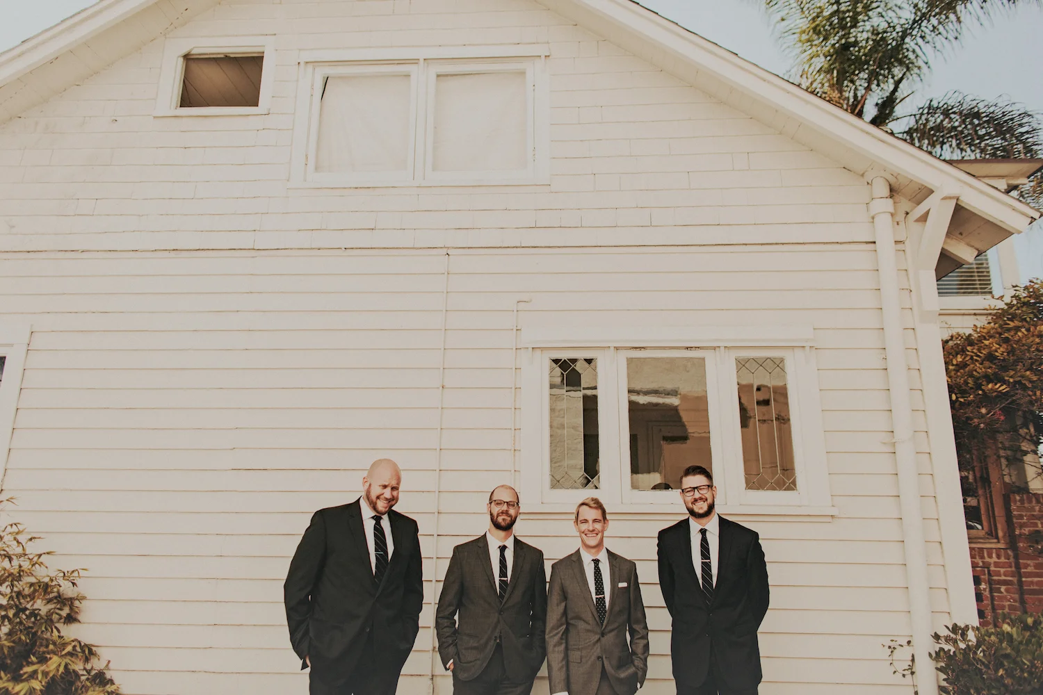 Garden romantic green & white herb wedding by San Diego wedding florist, Compass Floral.