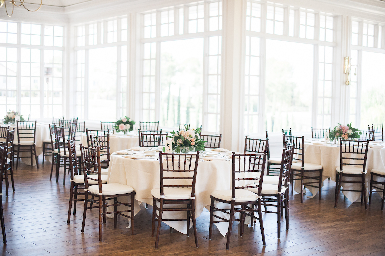 Carmel Mountain Ranch Country Club Blush & ivory, garden romantic wedding by San Diego wedding florist, Compass Floral. Brandi Welles Photography. 