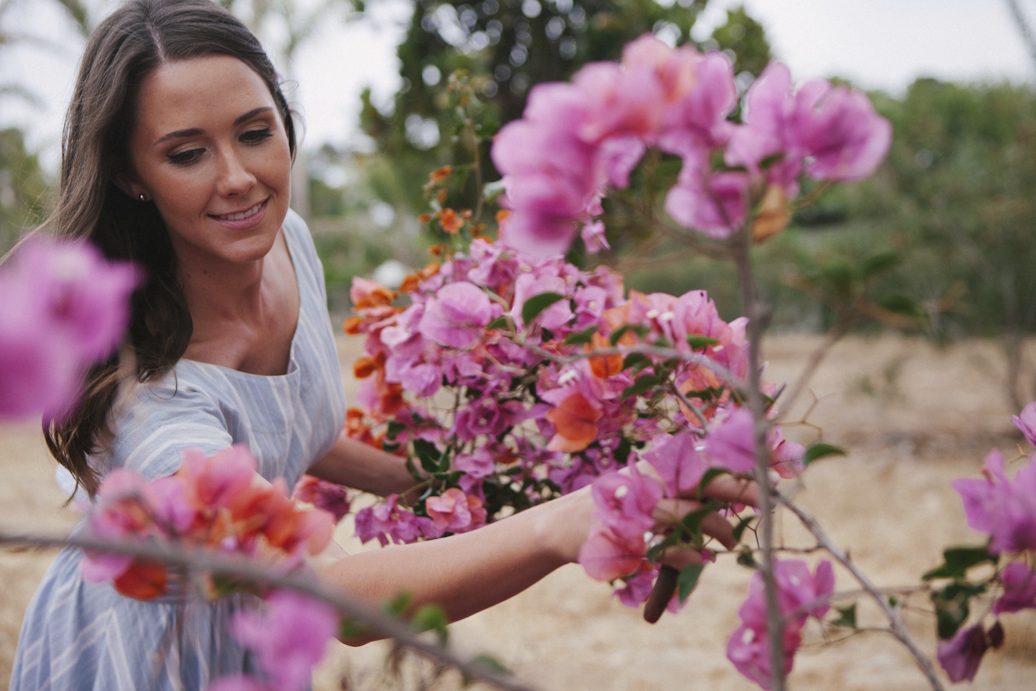 Taya Glynn lead designer & owner of Compass Floral. Photography by Ashley Williams.