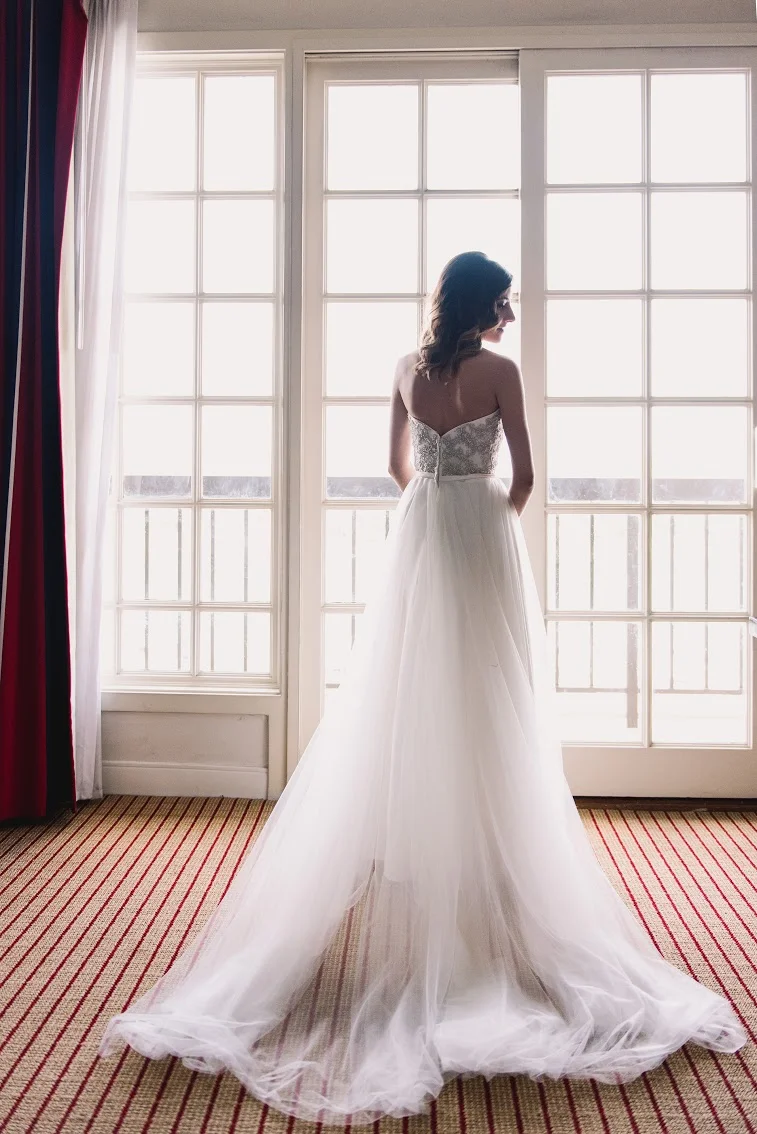 Winnie Couture wedding dress.