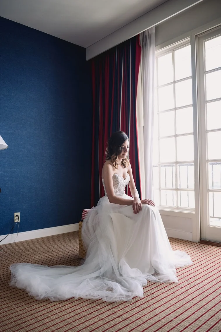 Winnie Couture wedding dress.