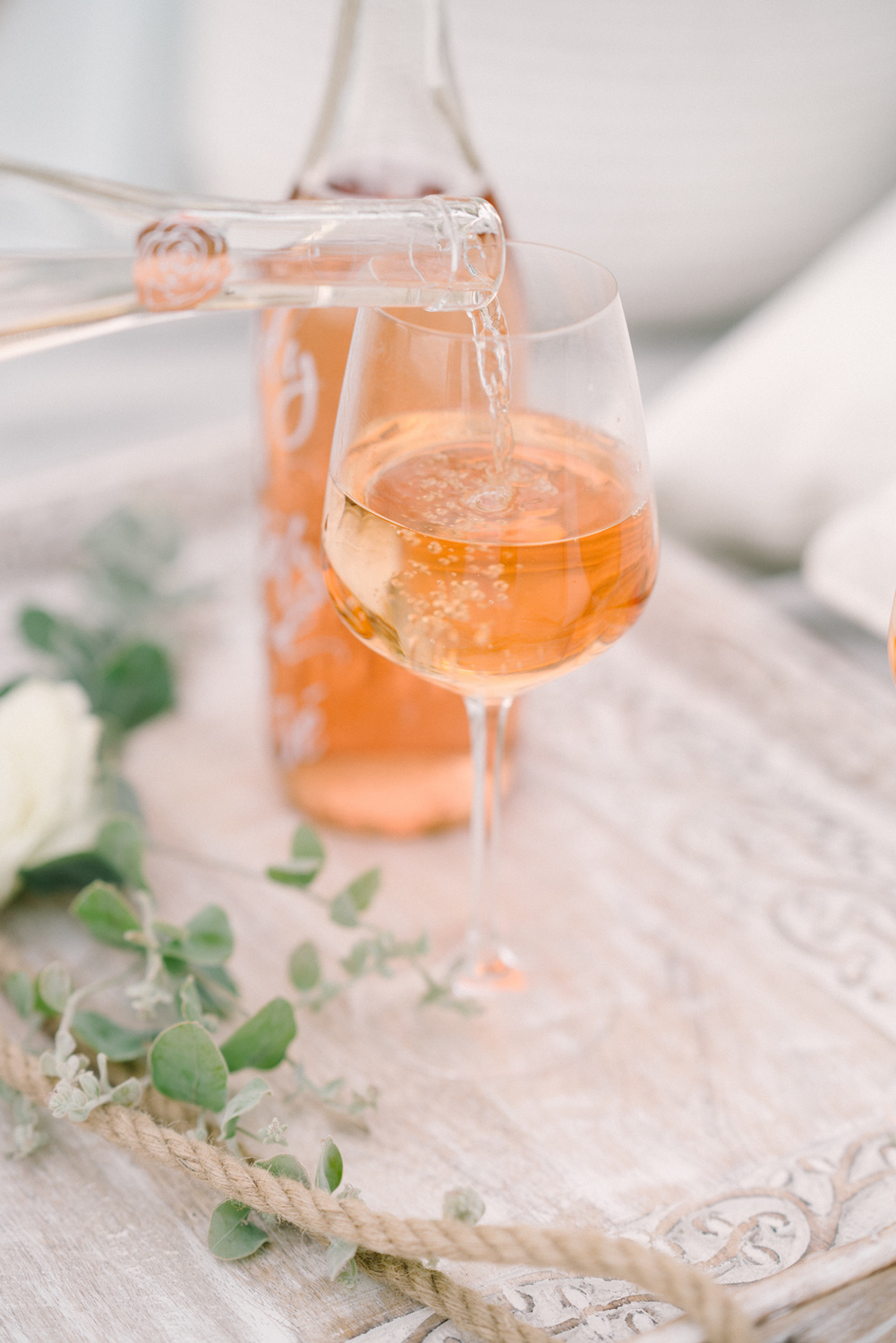 Beach & rose. Design & Planning // Events by Talissa Photographer // Garrett Richardson