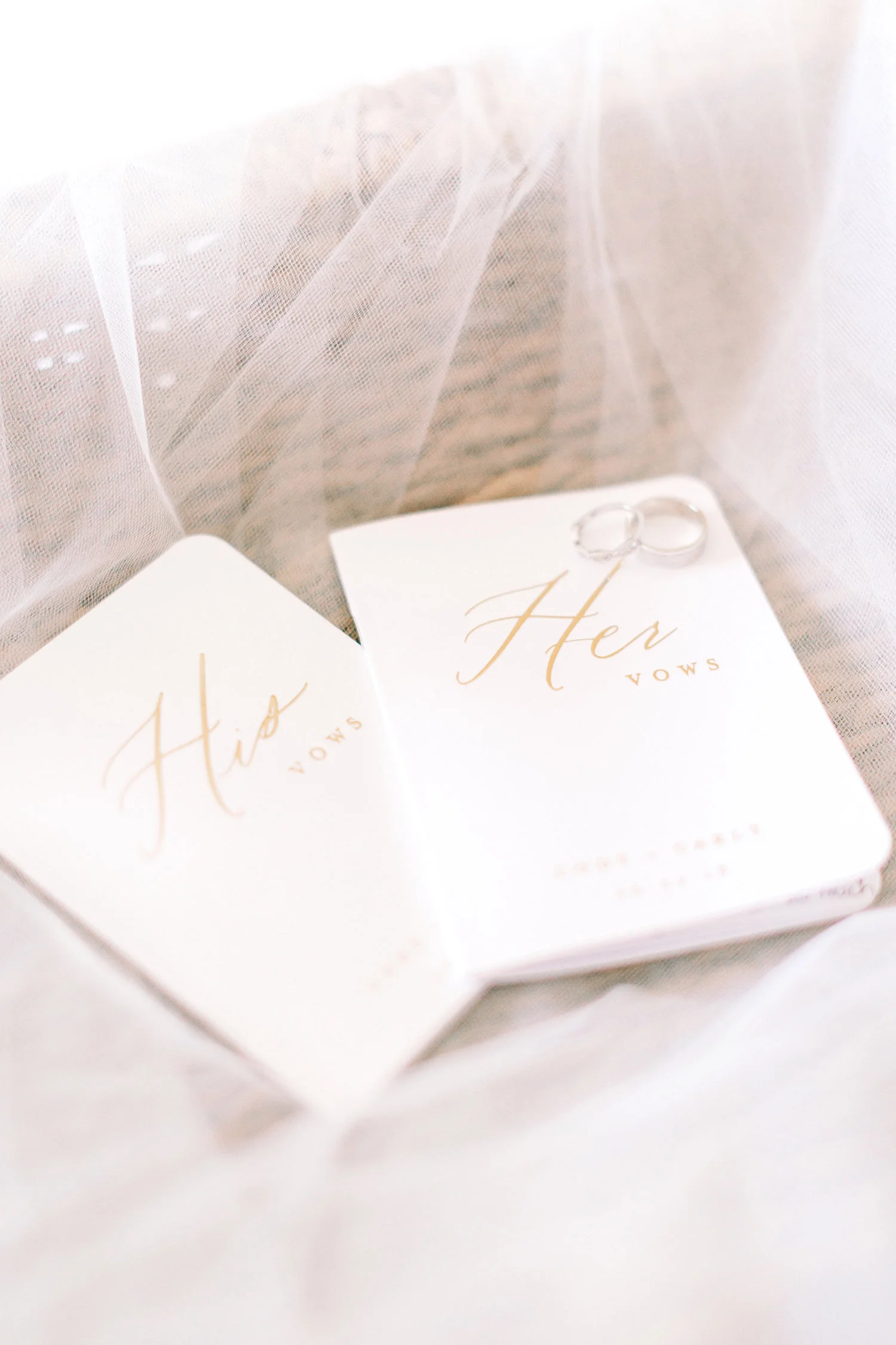 Personalized vow booklets | Temecula Creek Inn | Compass Floral | Wedding Florist in San Diego and Southern California | Pauline Conway Photography