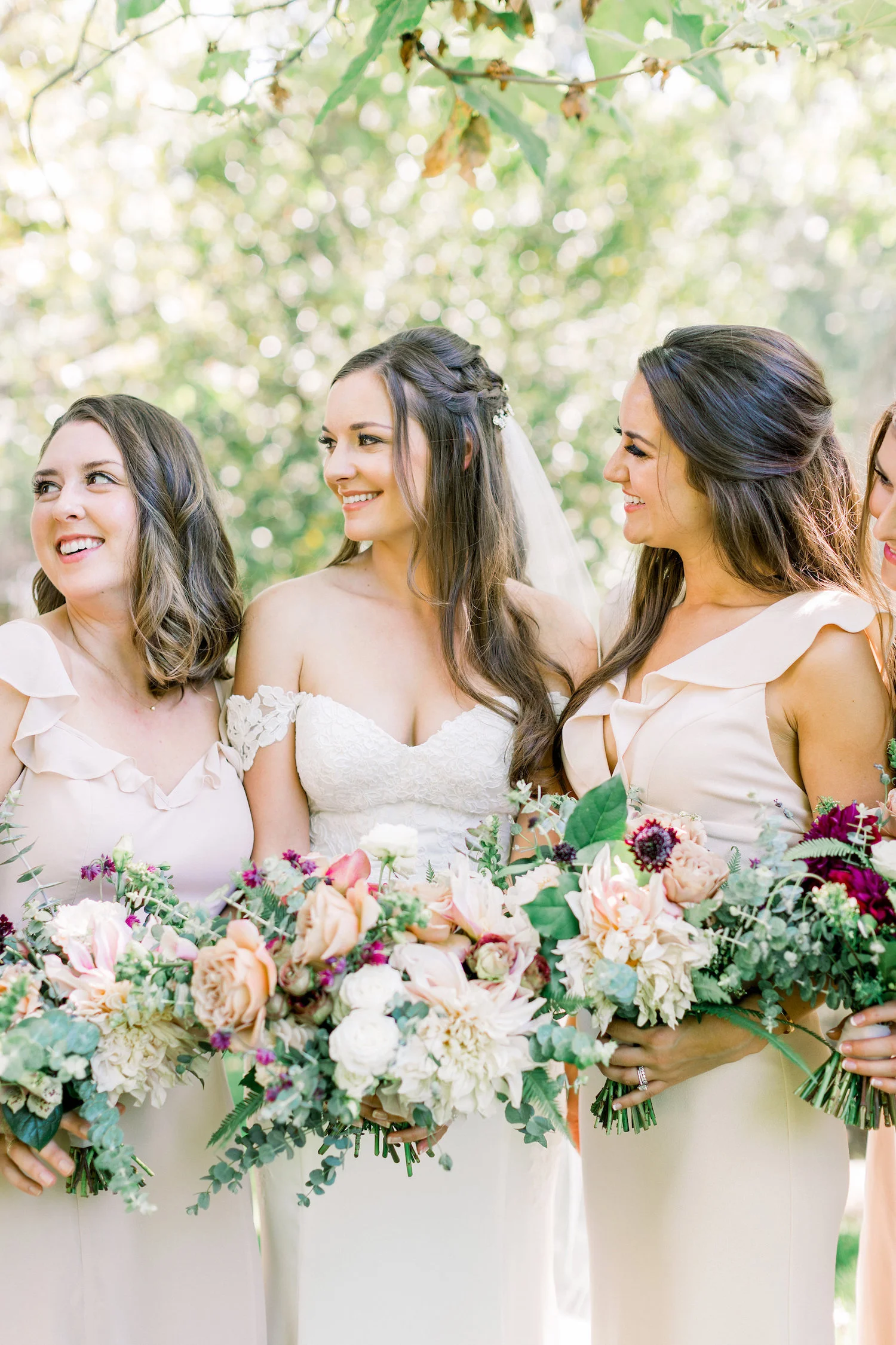 Soft and romantic wedding flowers | Temecula Creek Inn | Compass Floral | Wedding Florist in San Diego and Southern California | Pauline Conway Photography