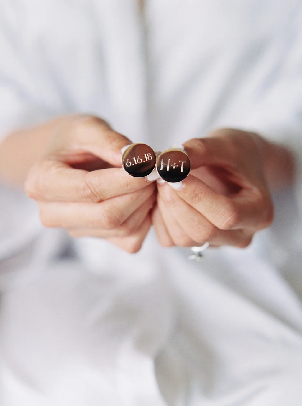 Wedding cufflinks | San Diego | Compass Floral | Wedding Florist in San Diego and Southern California | Meiwen Wang Photography