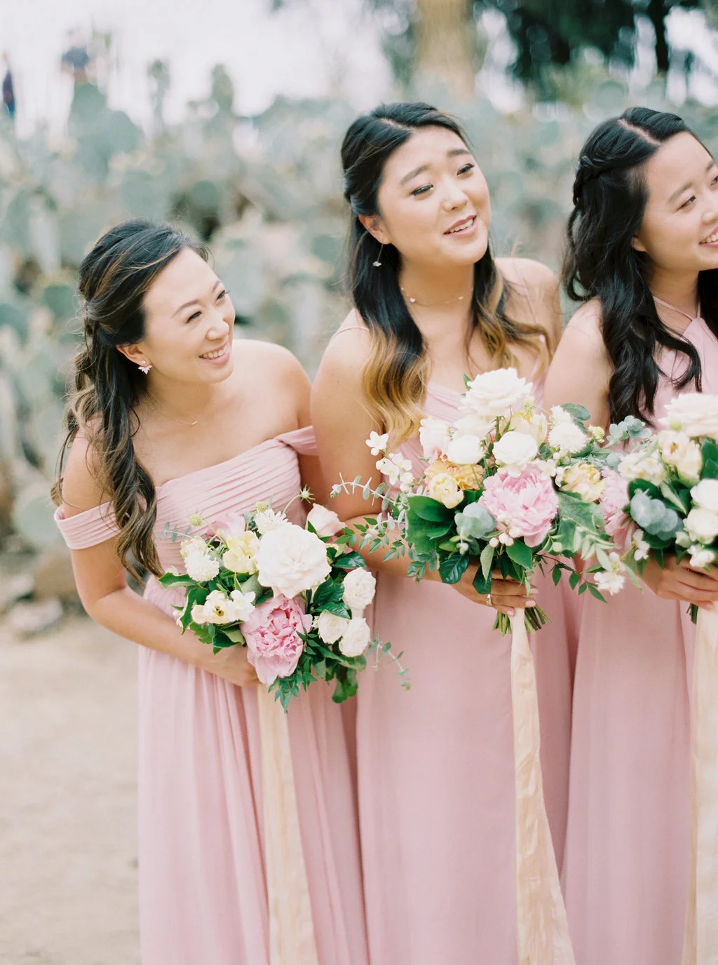Pastel wedding flowers | Balboa Park | Compass Floral | Wedding Florist in San Diego and Southern California | Meiwen Wang Photography