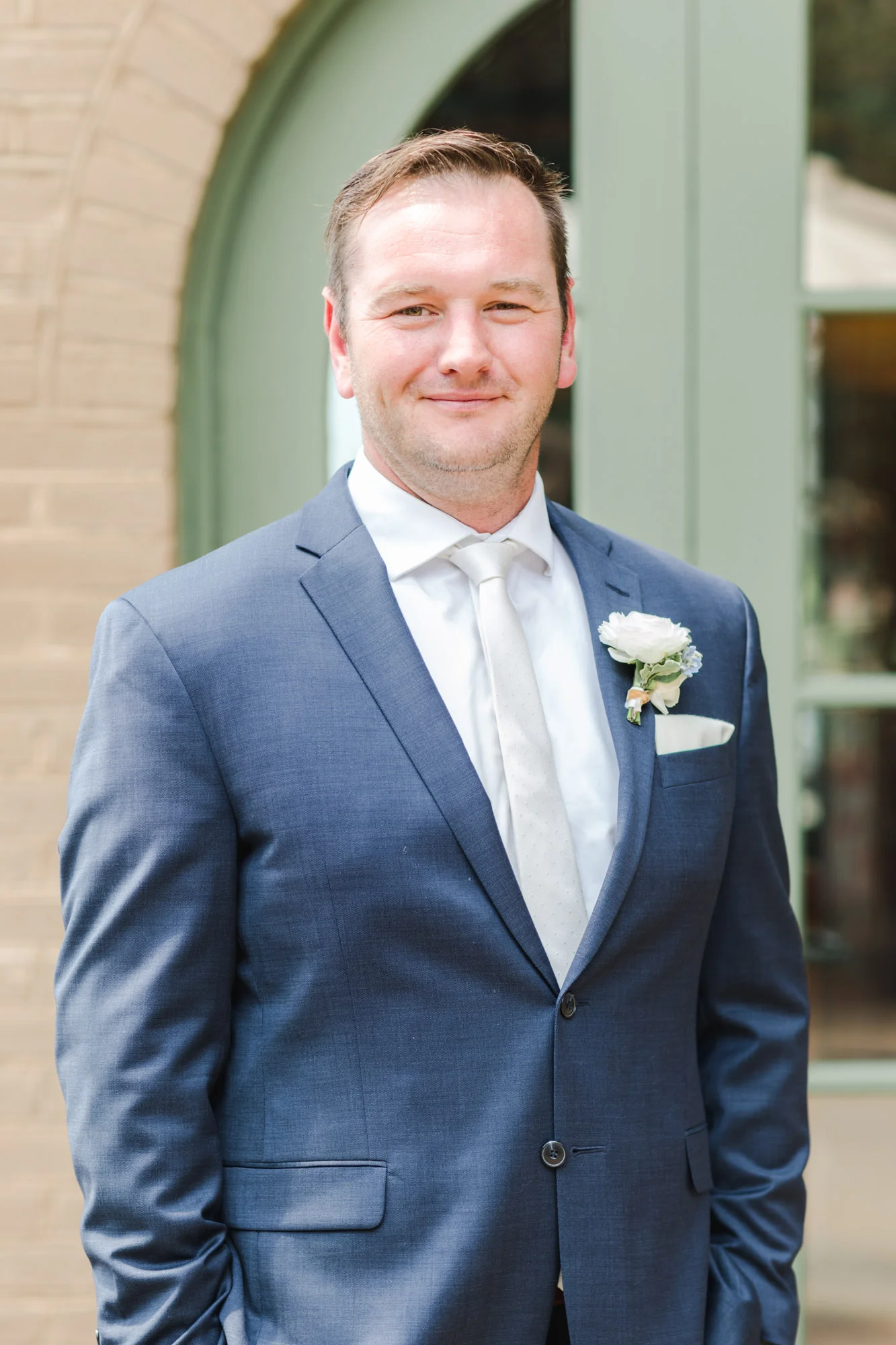 Grooms portrait | The Santaluz Club | Compass Floral | Wedding Florist in San Diego and Southern California | Cavin Elizabeth Photography