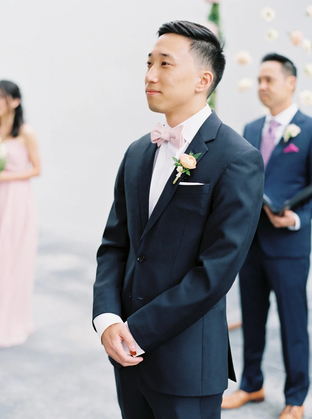 Wedding ceremony | The New Children’s Museum | Compass Floral | Wedding Florist in San Diego and Southern California | Meiwen Wang Photography