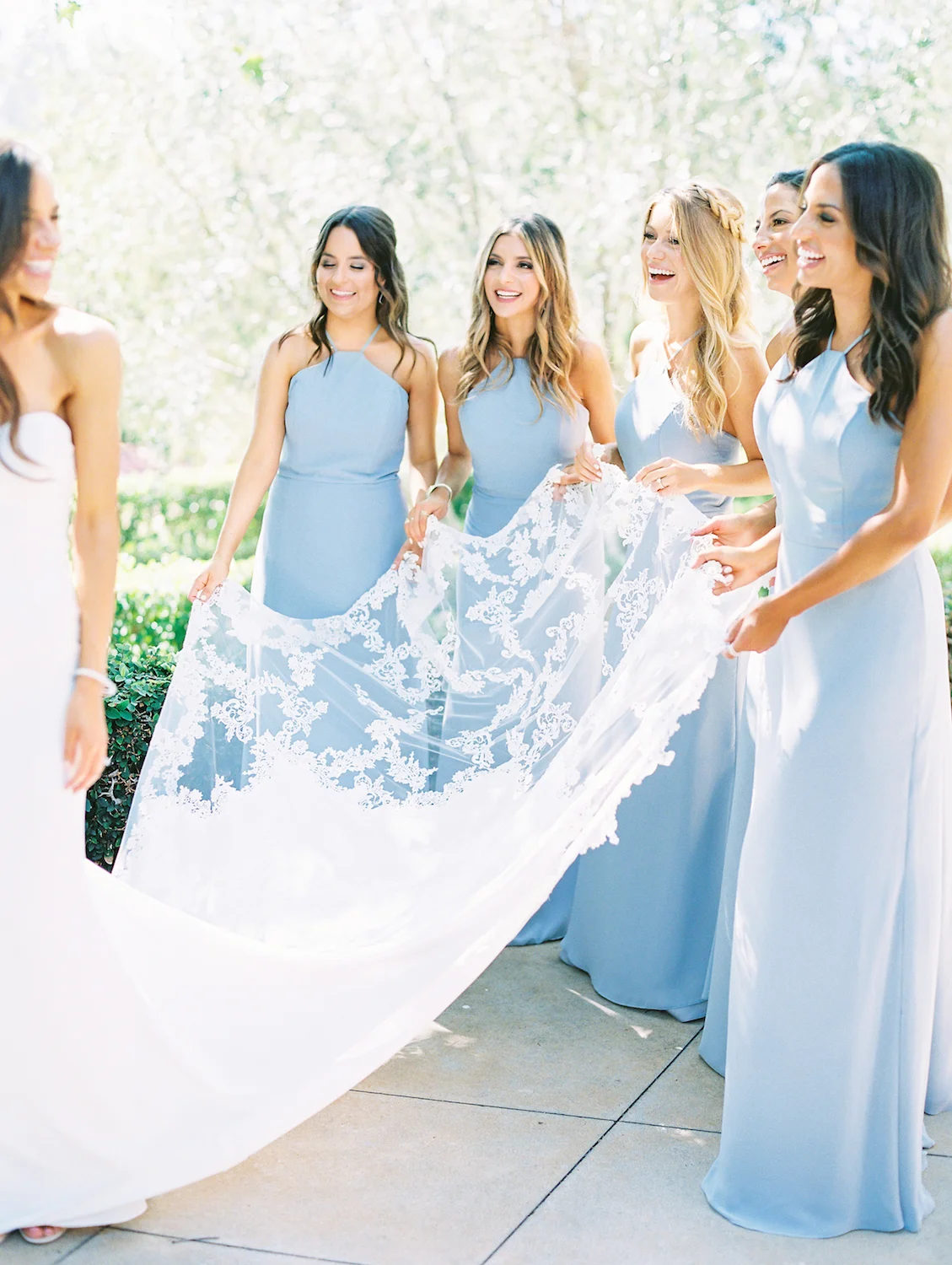 Bride and bridesmaids getting ready | Rancho Bernardo Inn | Compass Floral | Wedding Florist in San Diego and Southern California | Dear Lovers Photography