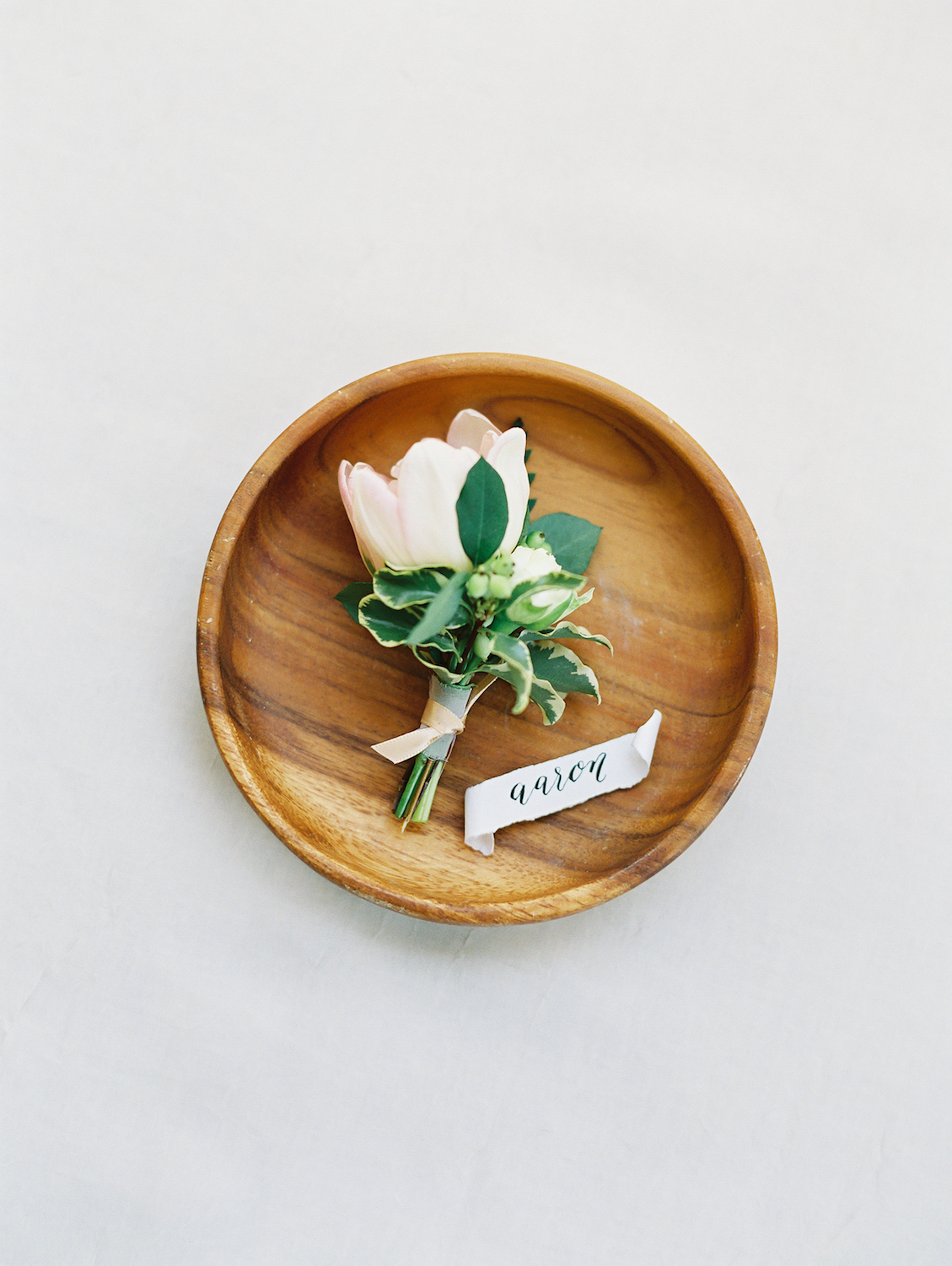 Classic tulip boutonniere | Rancho Bernardo Inn | Compass Floral | Wedding Florist in San Diego and Southern California | Dear Lovers Photography