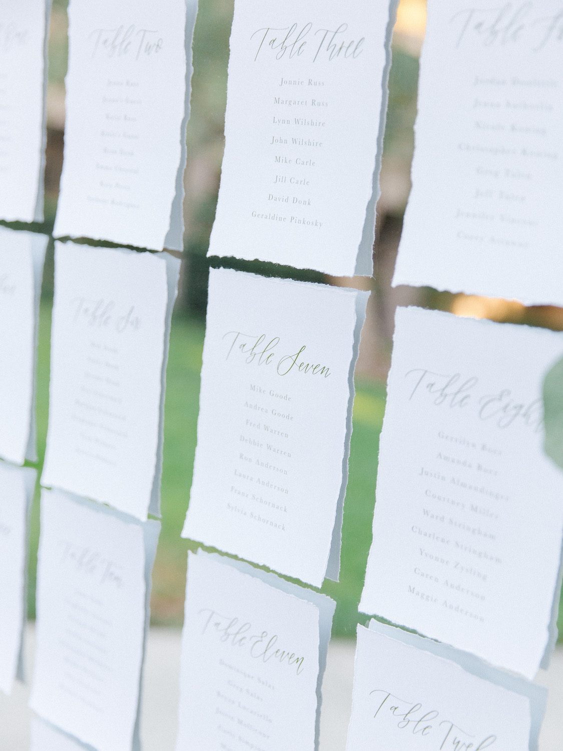 Mirror escort card display | Rancho Bernardo Inn | Compass Floral | Wedding Florist in San Diego and Southern California | Dear Lovers Photography