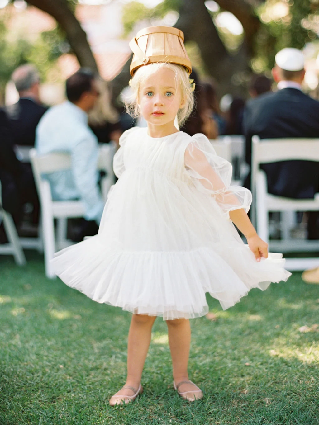 Flower girl | Ojai Valley Inn | Compass Floral | Wedding Florist in San Diego and Southern California | Ryan Ray Photography