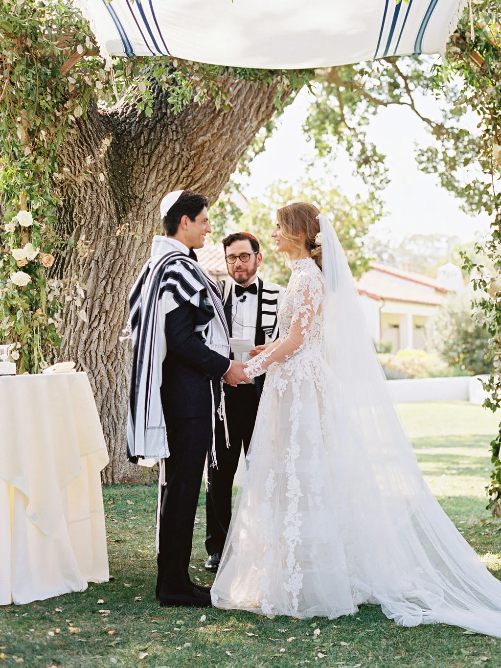 Jewish wedding ceremony | Ojai Valley Inn | Compass Floral | Wedding Florist in San Diego and Southern California | Ryan Ray Photography