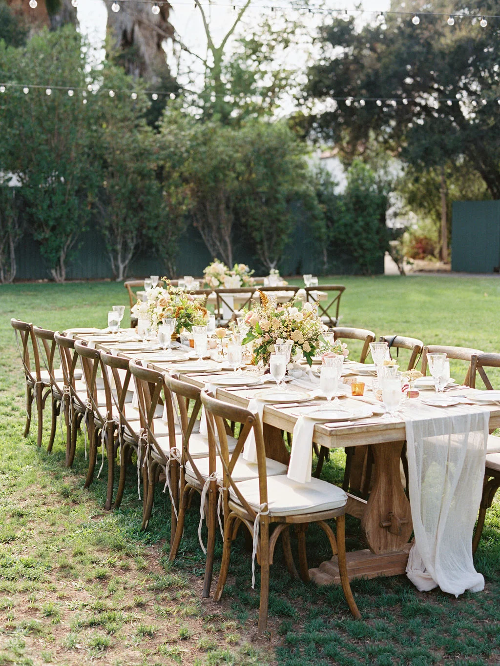 Outdoor, garden romantic wedding | Ojai Valley Inn | Compass Floral | Wedding Florist in San Diego and Southern California | Ryan Ray Photography