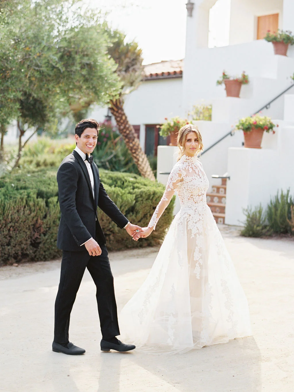 Bride and groom portrait | Ojai Valley Inn | Compass Floral | Wedding Florist in San Diego and Southern California | Ryan Ray Photography