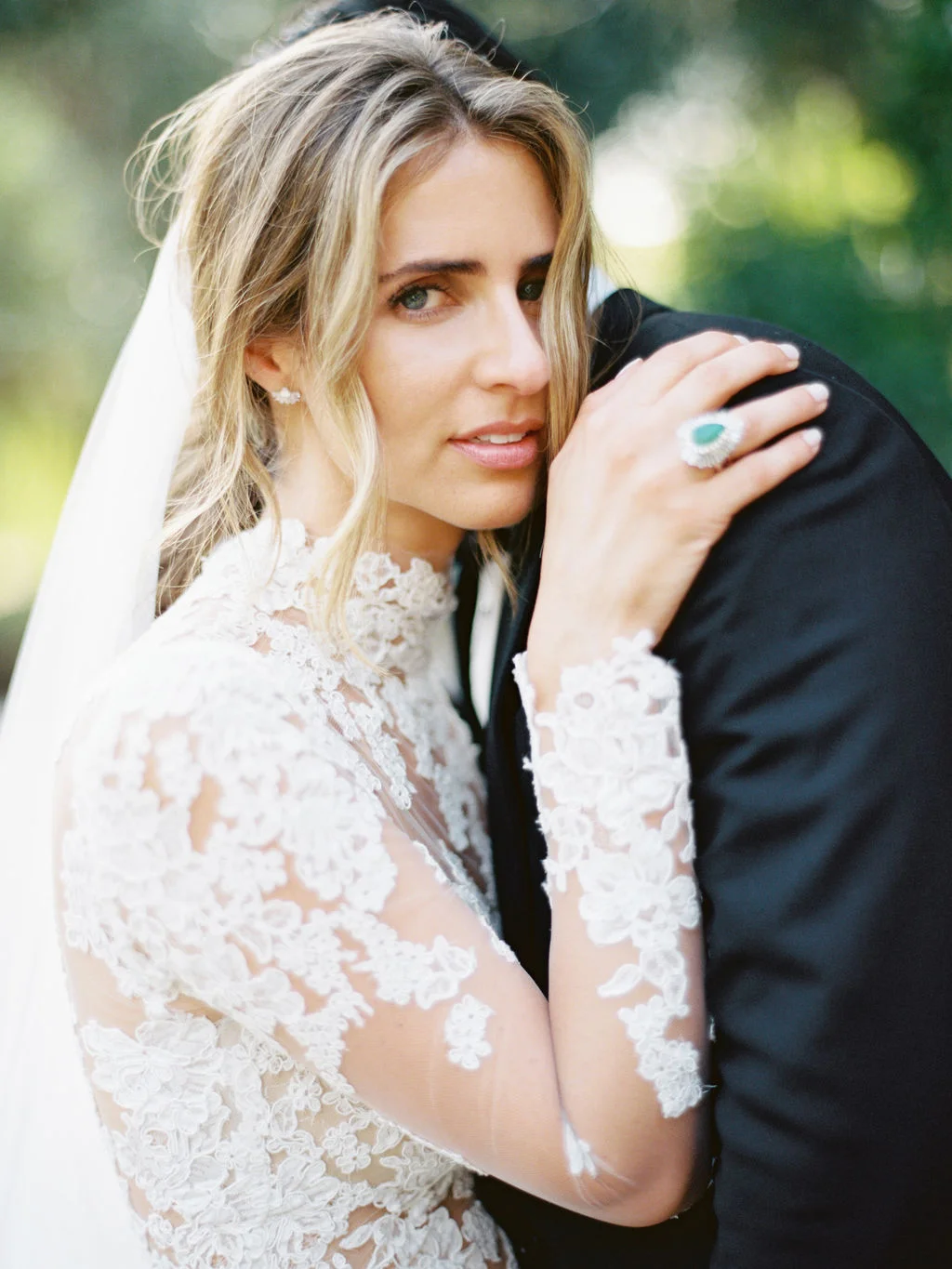 Bride and groom portrait | Ojai Valley Inn | Compass Floral | Wedding Florist in San Diego and Southern California | Ryan Ray Photography