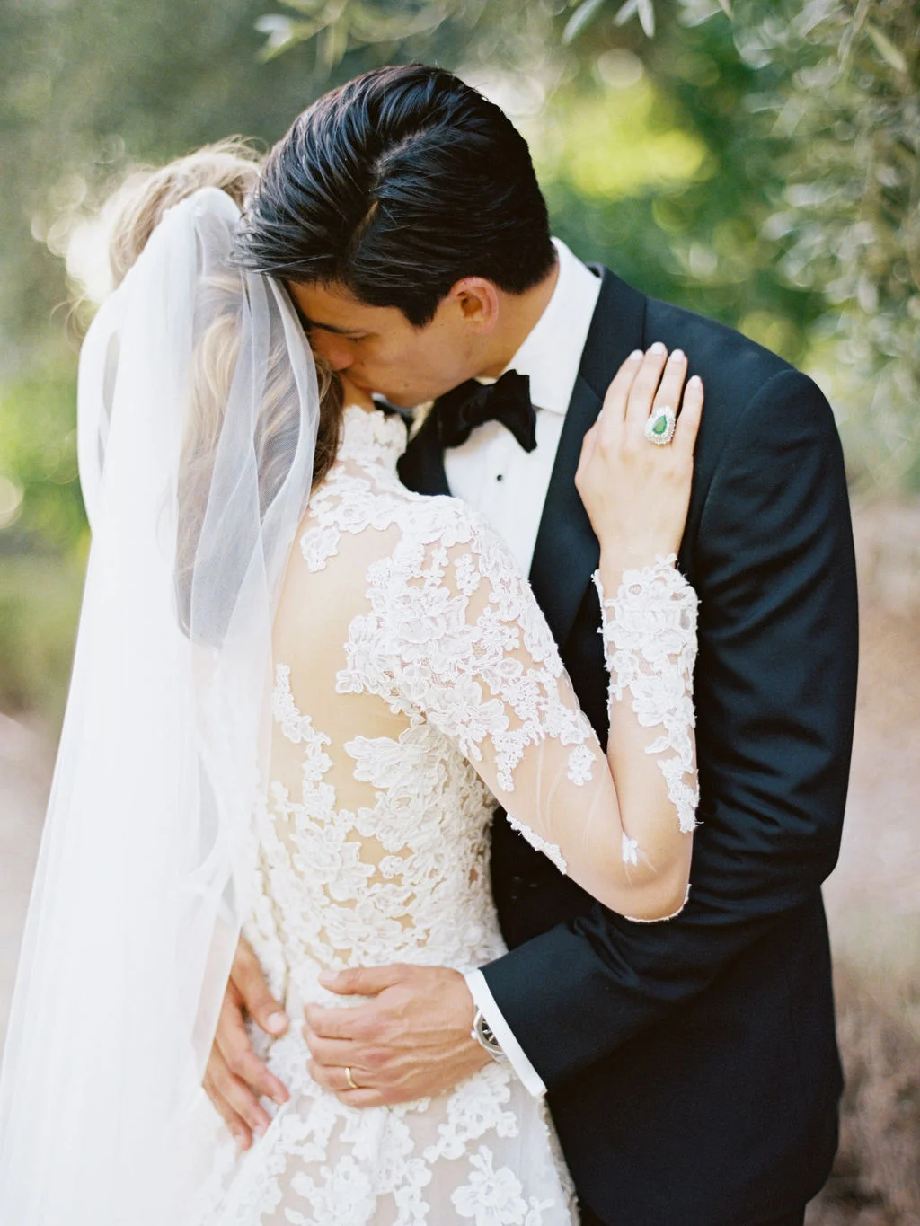 Bride and groom portrait | Ojai Valley Inn | Compass Floral | Wedding Florist in San Diego and Southern California | Ryan Ray Photography