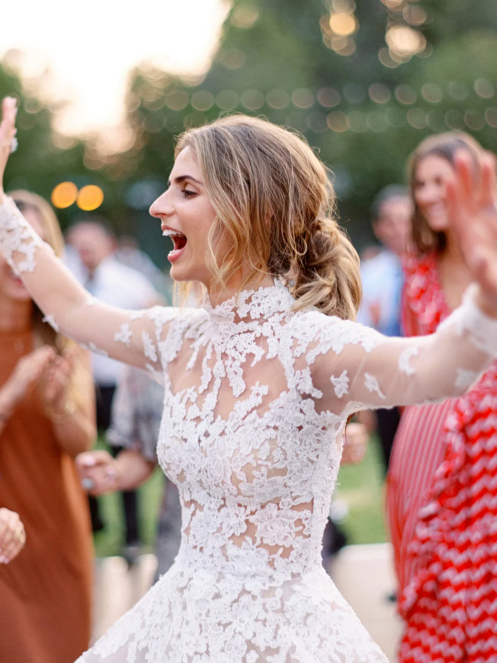 Bride dancing | Ojai Valley Inn | Compass Floral | Wedding Florist in San Diego and Southern California | Ryan Ray Photography
