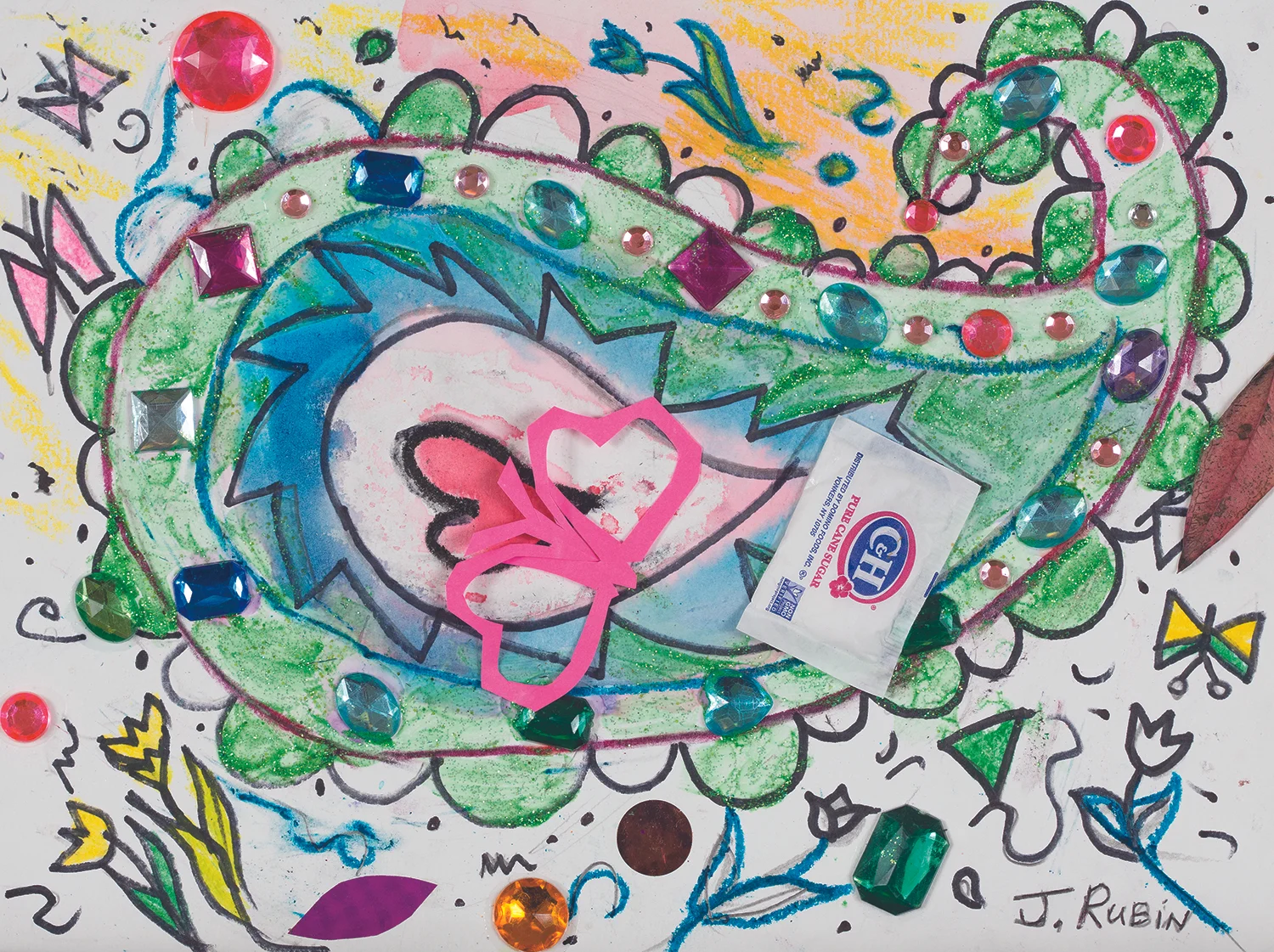 Sweet Life, mixed media