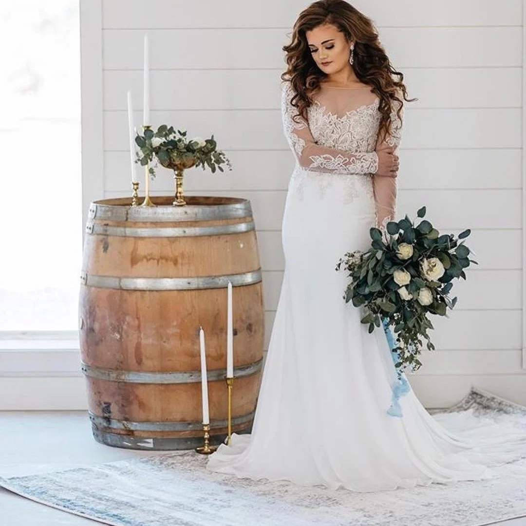 Glamorous and sophisticated designs by Justin Alexander. Collection available at Bon Bon Belle Bridal.