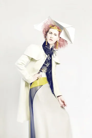 Katrin Schnabl featured in Kaltbult Magazine, "White Out"