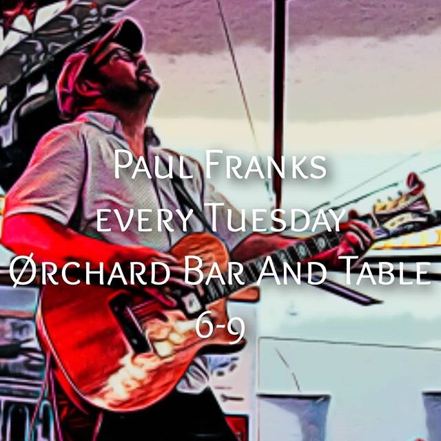 Join us tonight at @orchardbarandtable  6PM