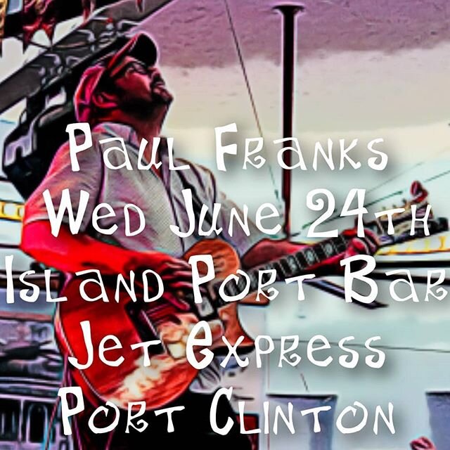 Join me at The Island Port Bar at The Jet Dock @islandport today 5-9 .