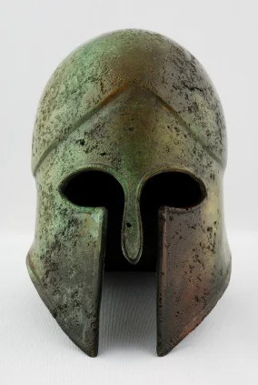 Enemies often wore helmets to conceal their true identities, to intimidate their opponents, and to protect their heads...
