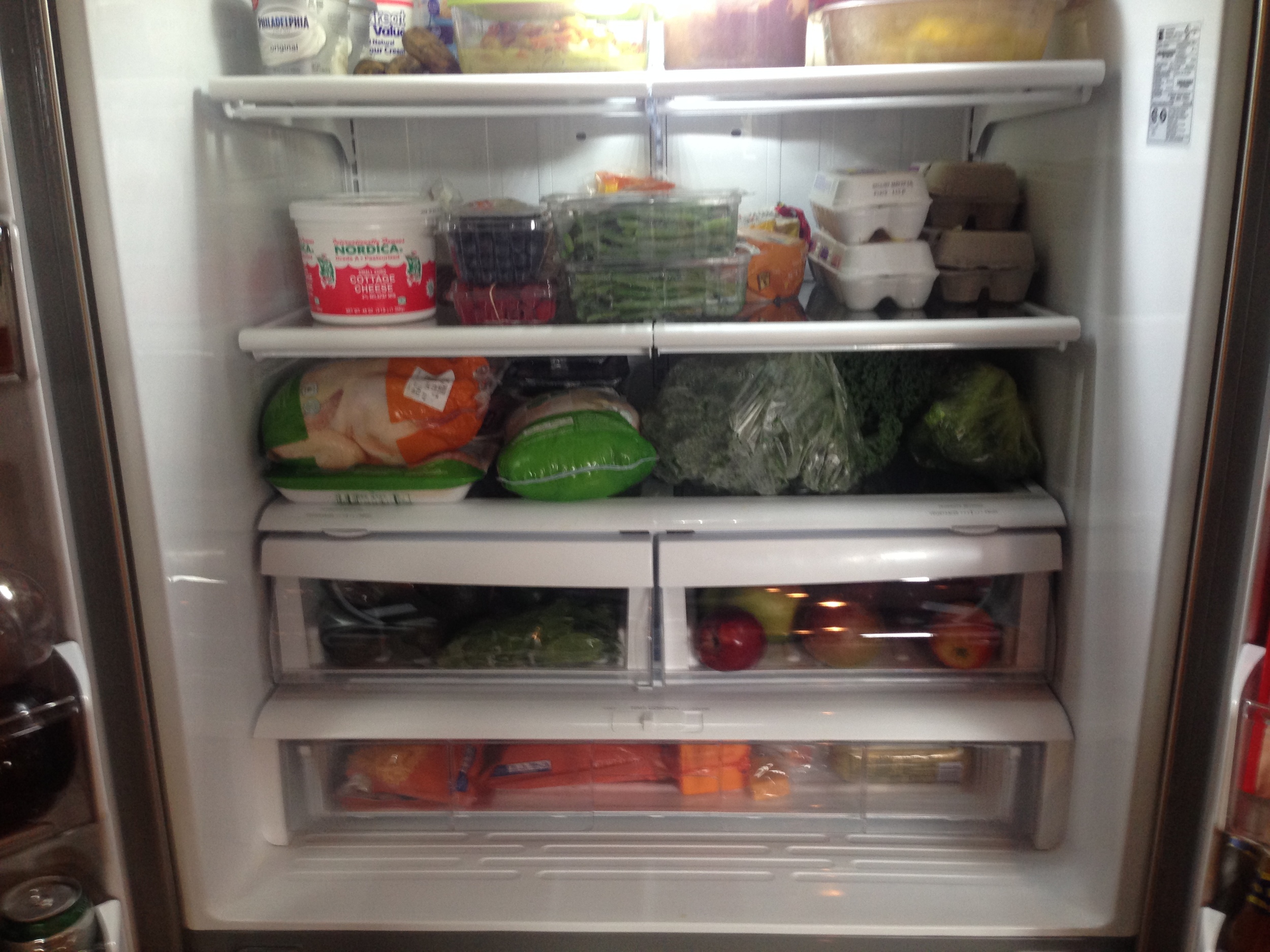 Thanks Tom for doing the weekly grocery shopping. Best Mother's Day present ever.