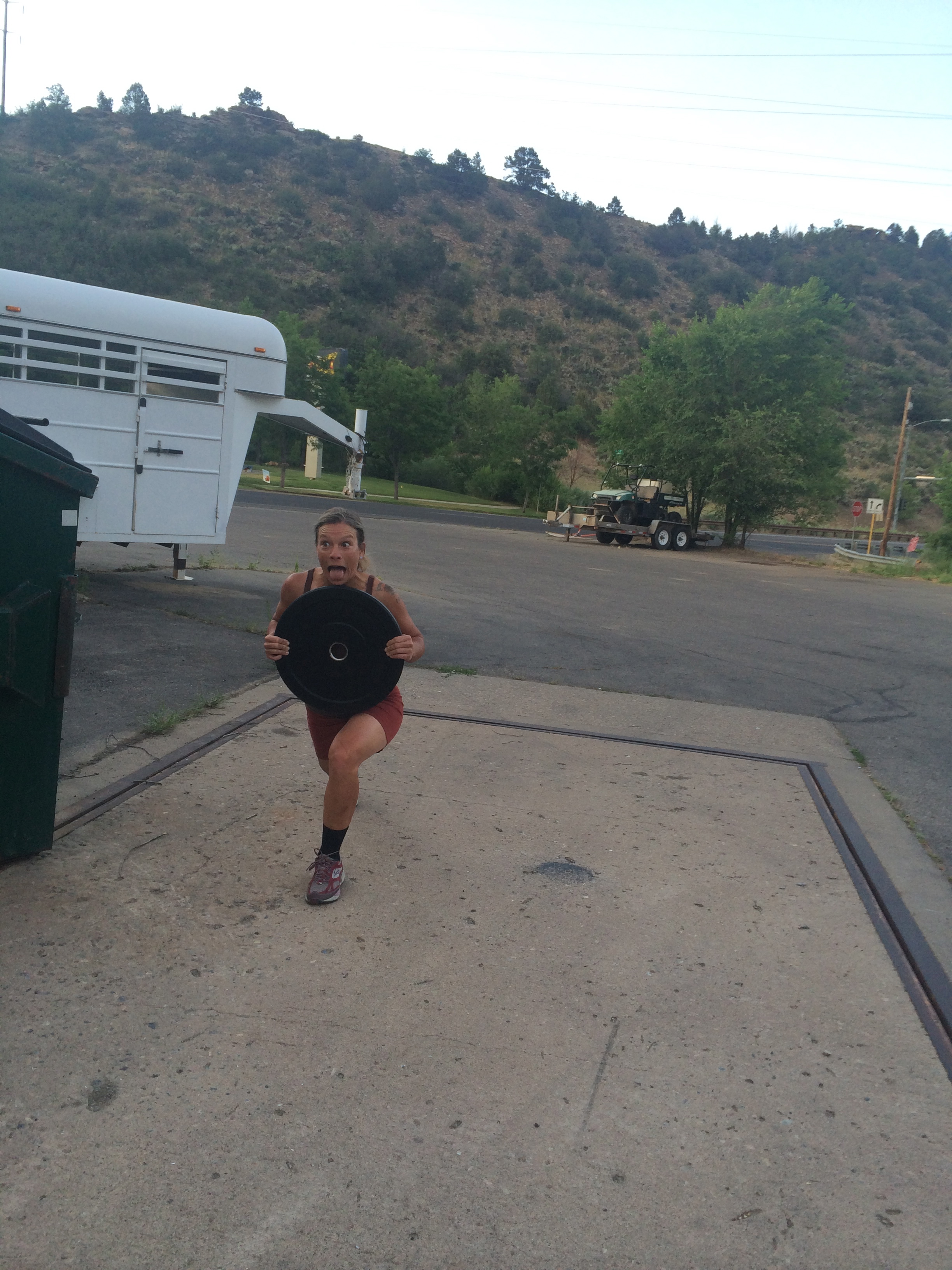 The CrossFIt Total will be even more fun than this.