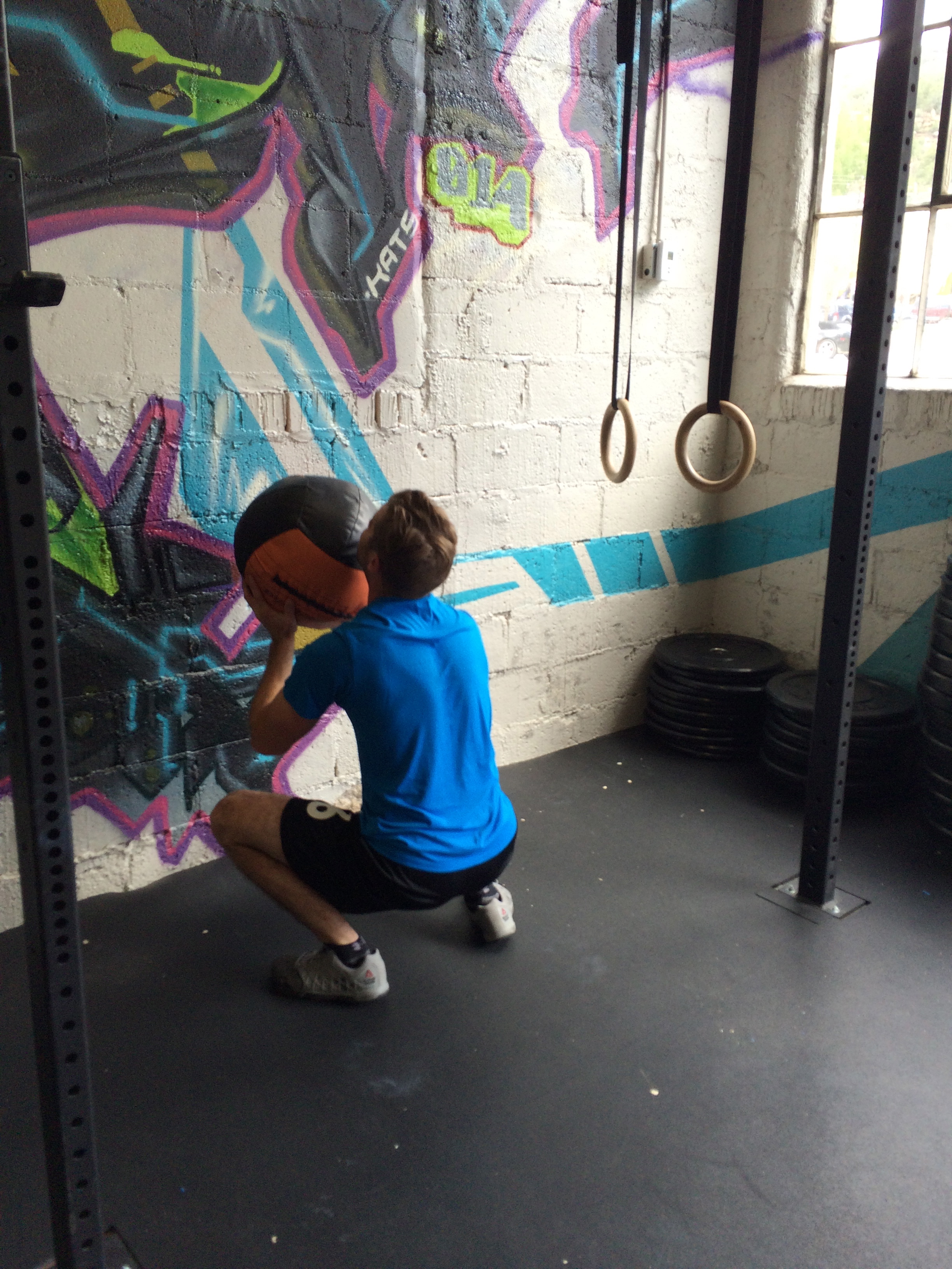 No question on Dennis' squat depth. 