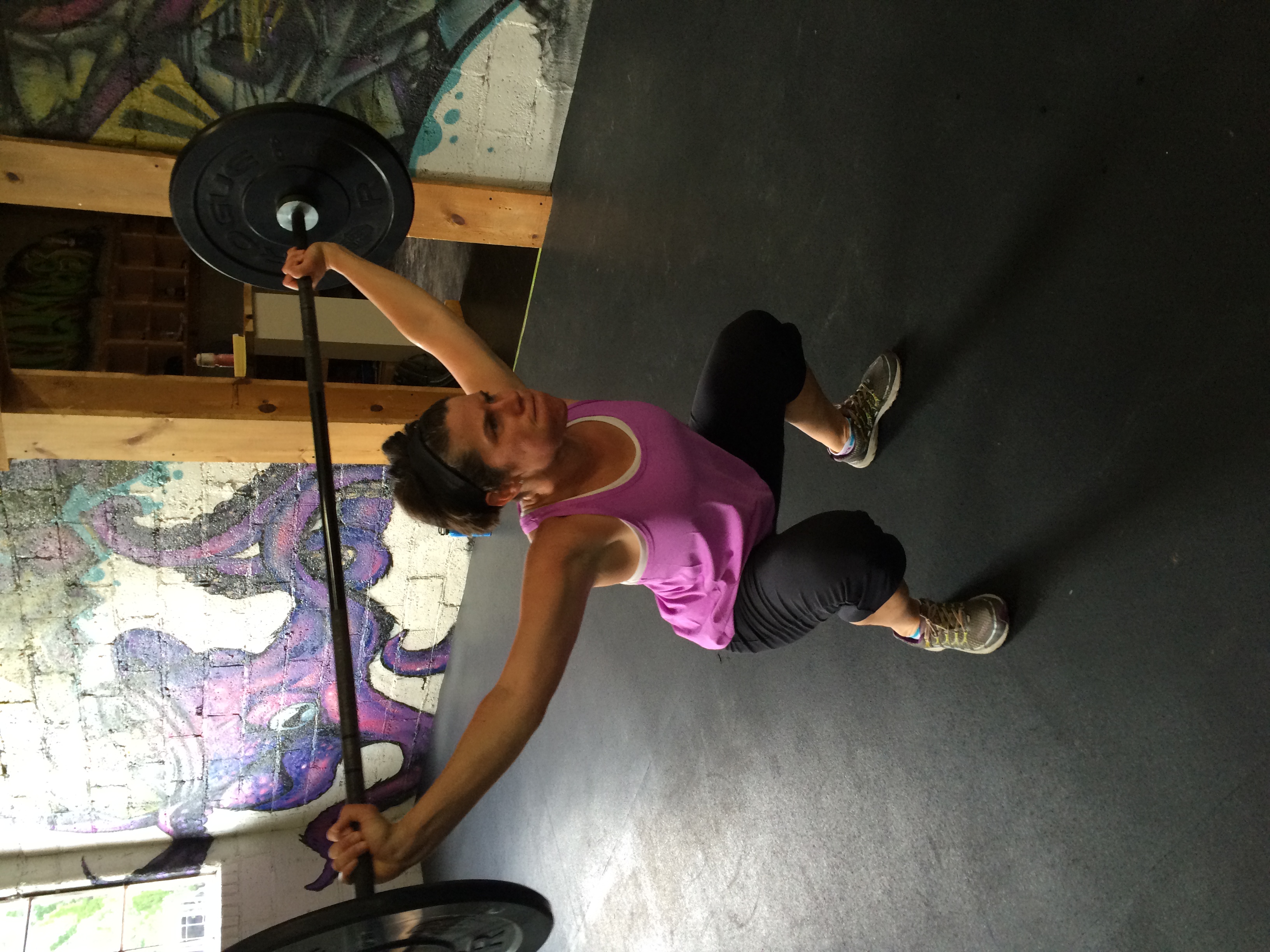 Yeah Suzanne! Strong work on the snatches this week!