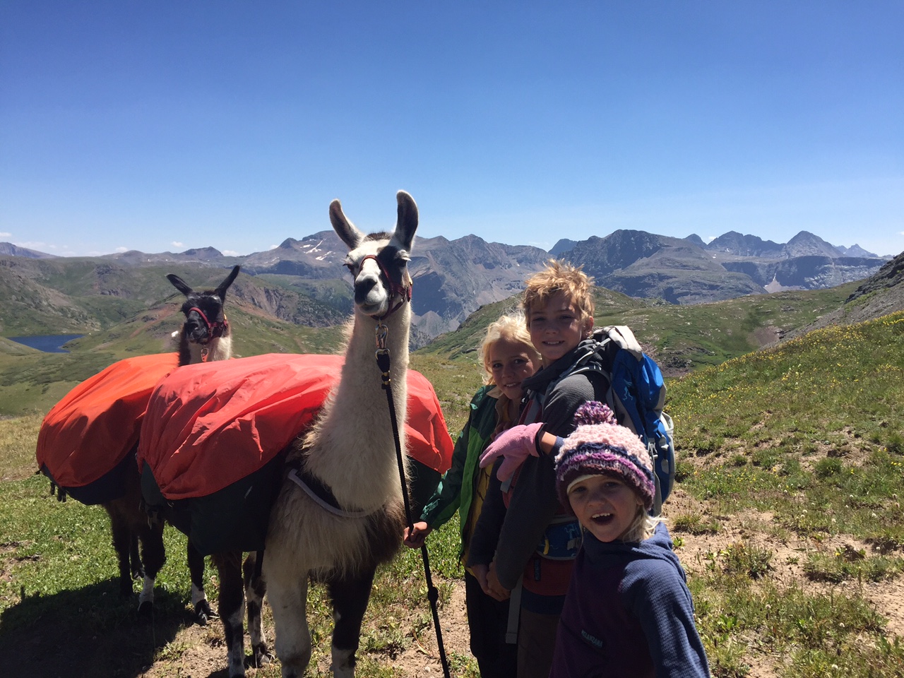 And thanks to vance and Magellan for carrying our camp gear into the backcountry.