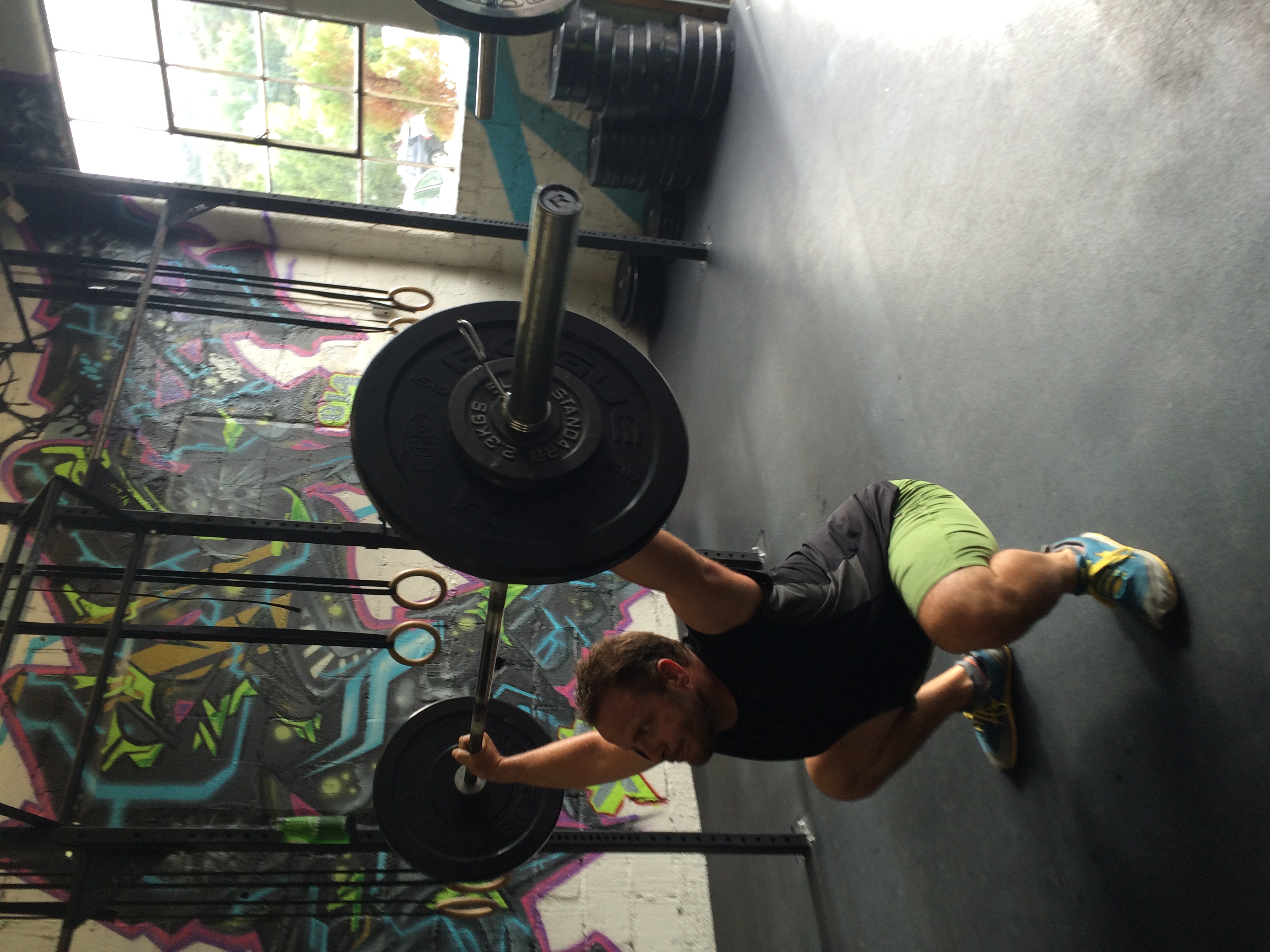 Nice overhead squat, Robin!