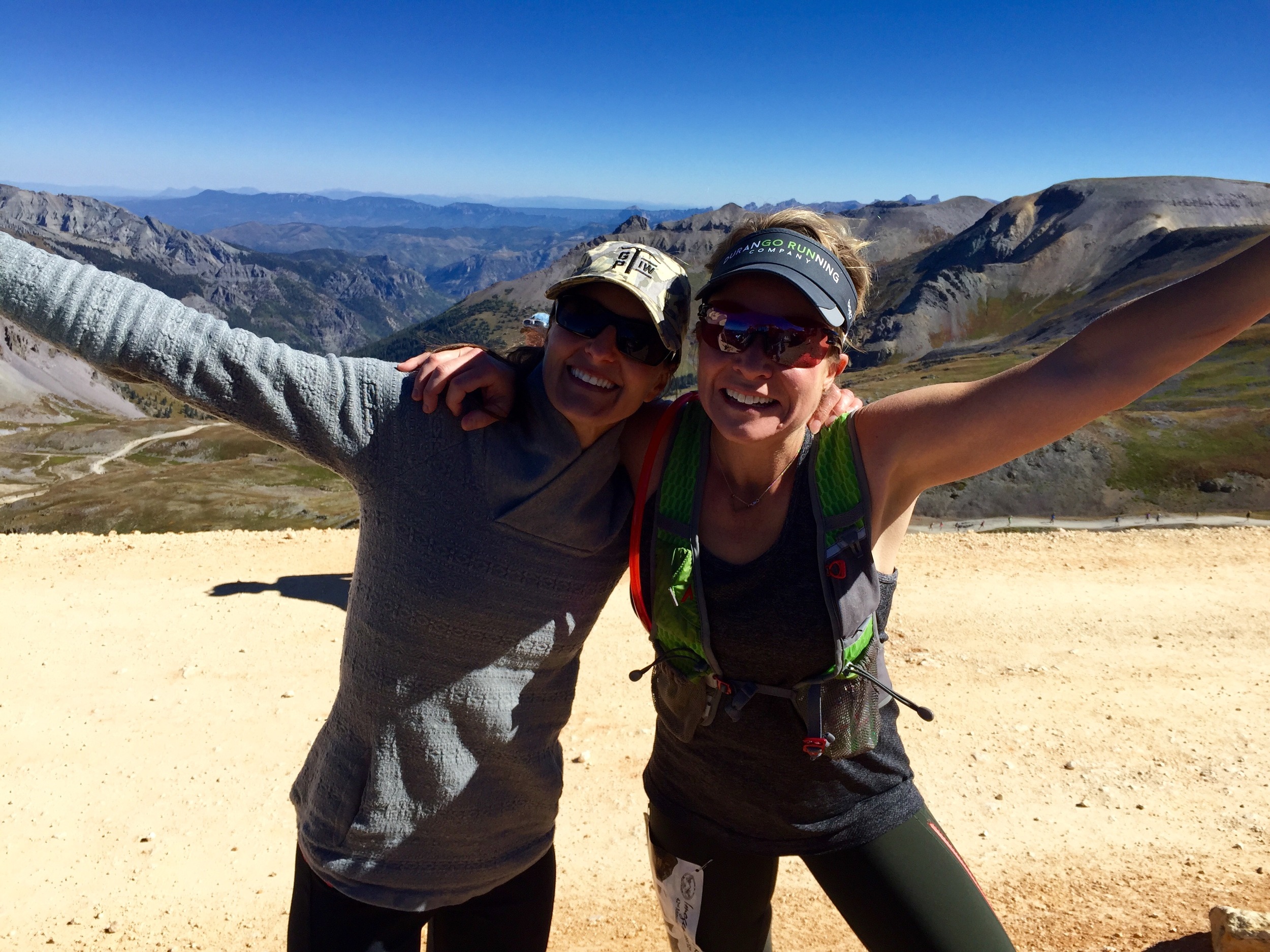 At the top of imogene!