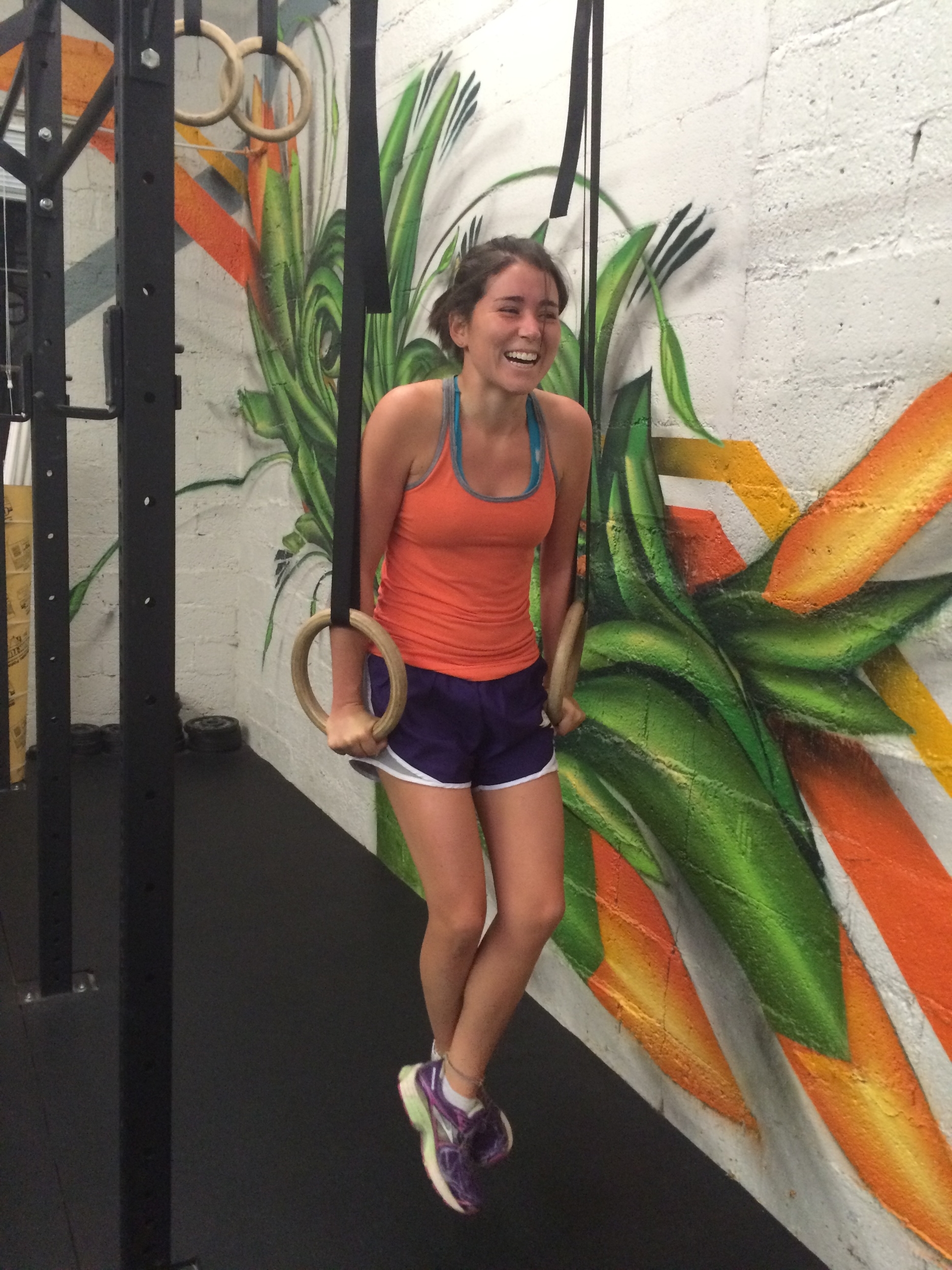 Static holds on the rings are so much fun!