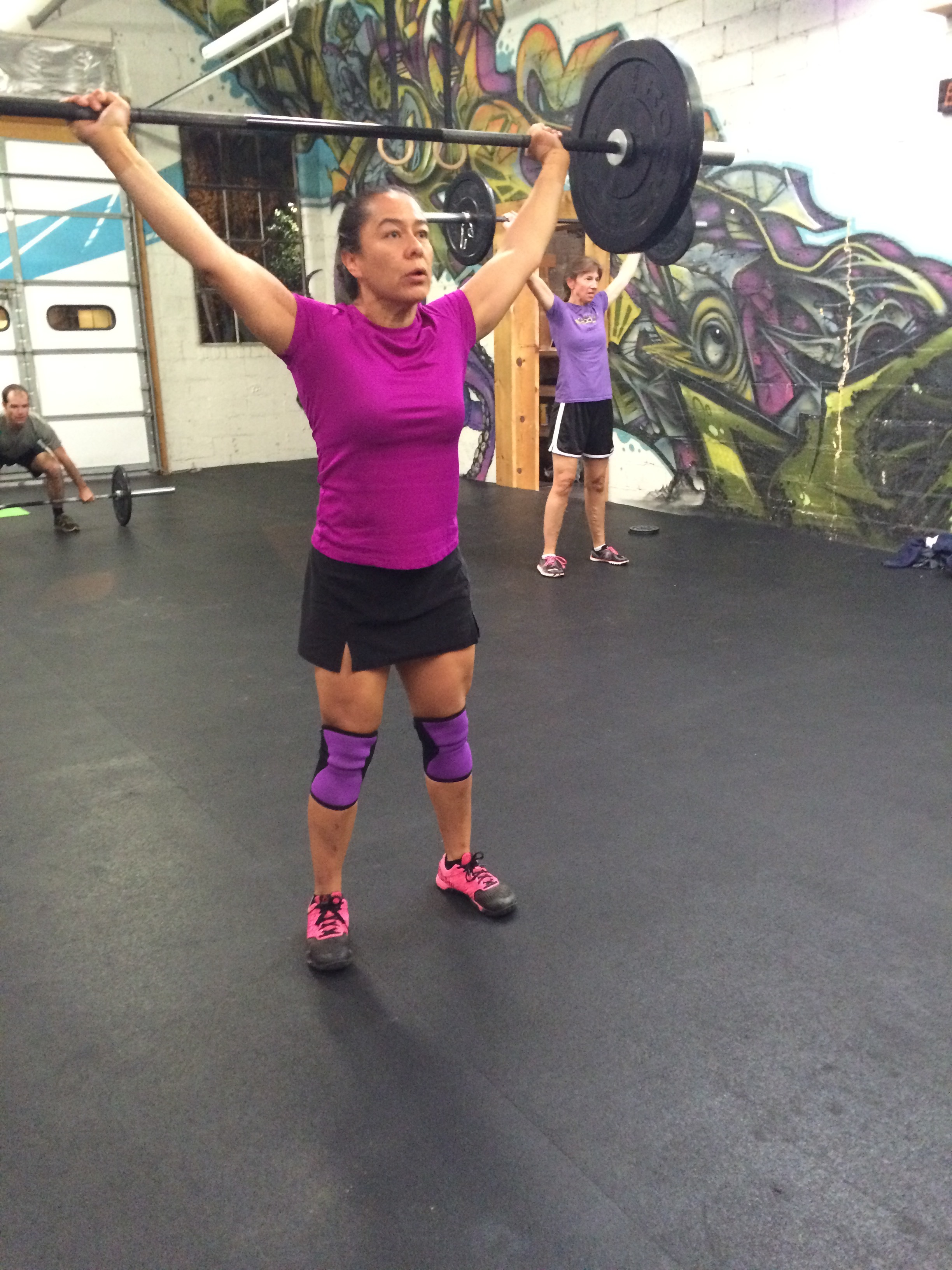 Overhead barbell position is one of those things where attention to small things definitely matters