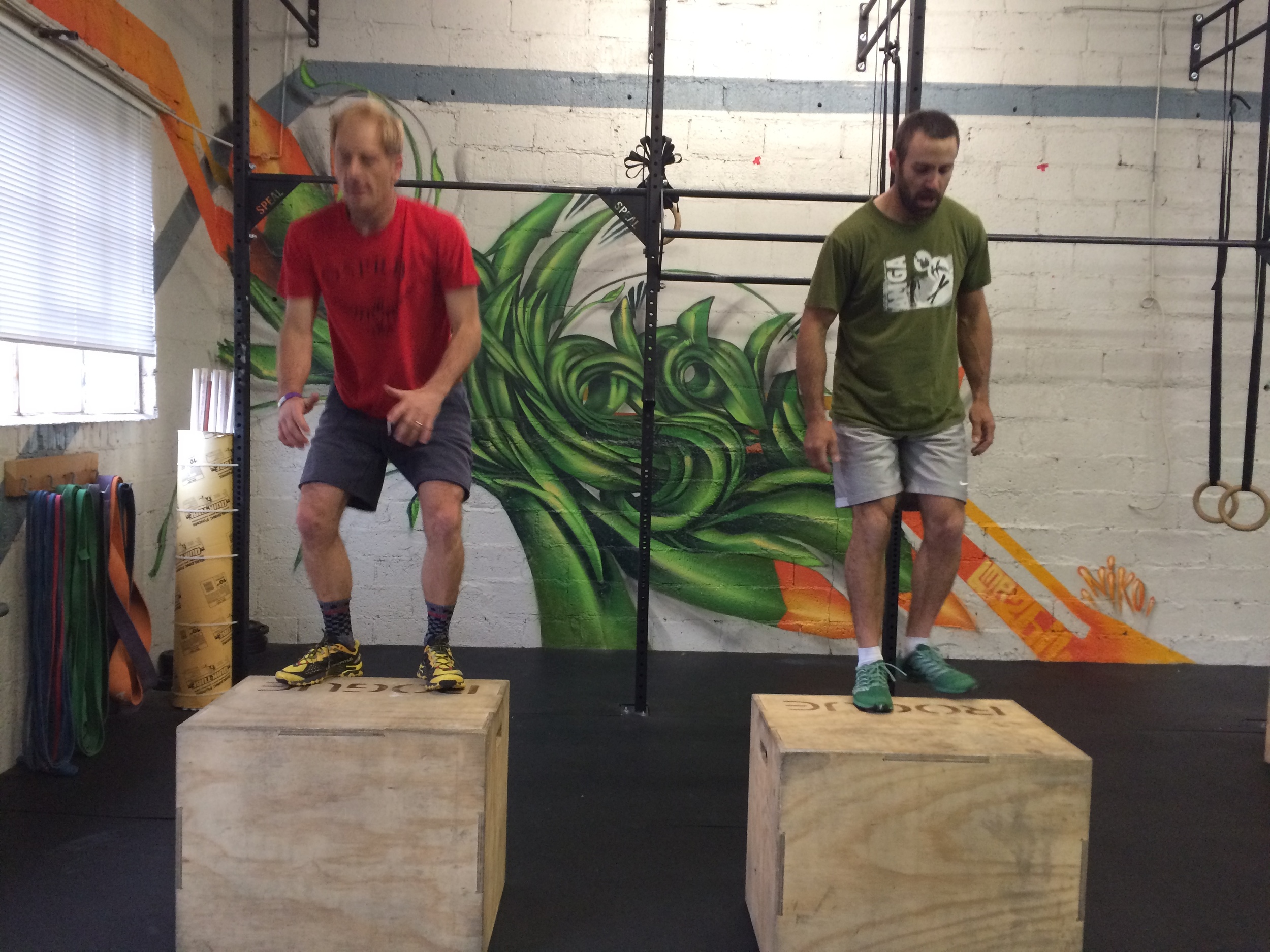 Josh and Sven getting ready for ski season!