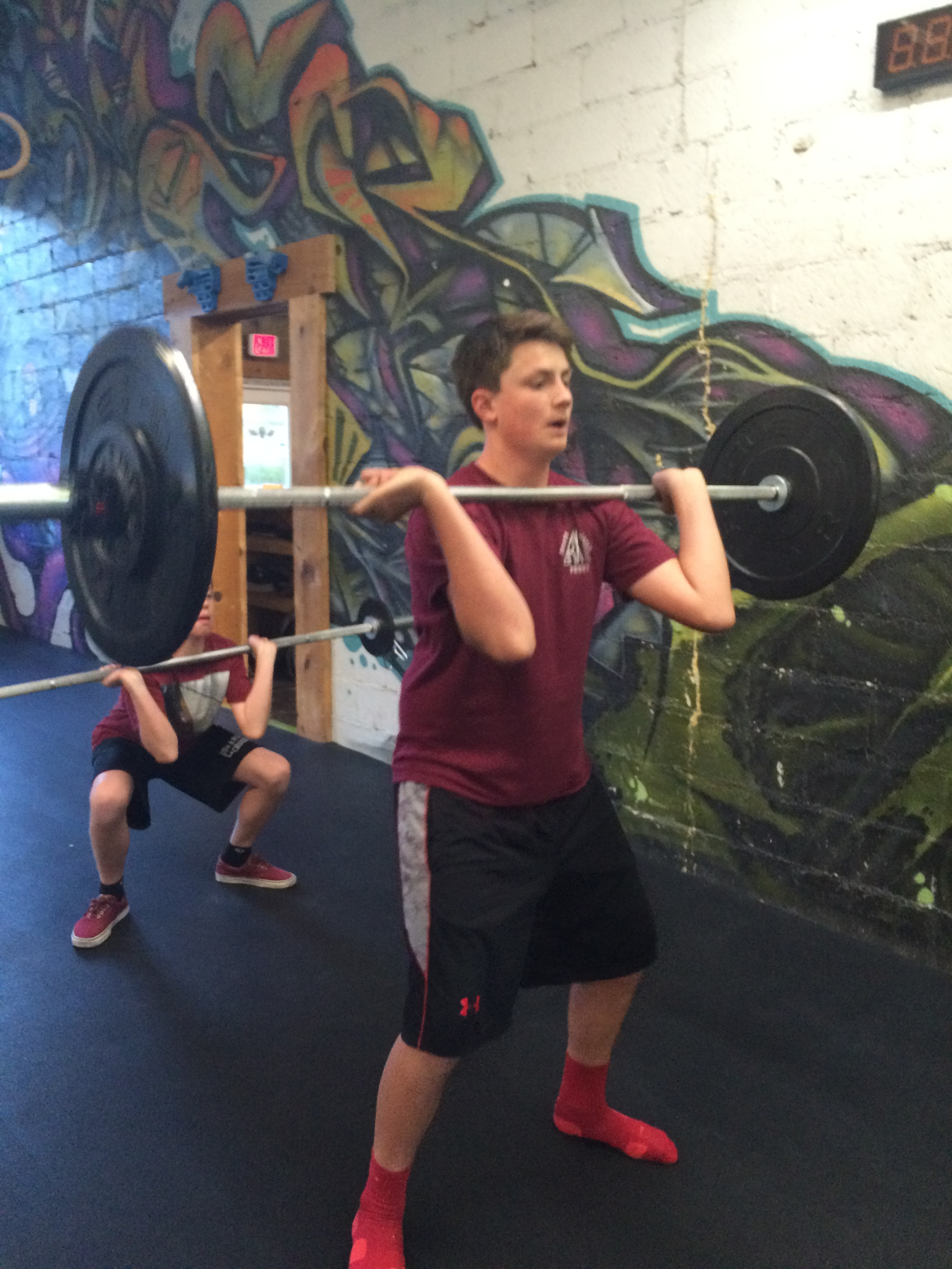 The Middle School T-Up! crew has been getting after it lately.
