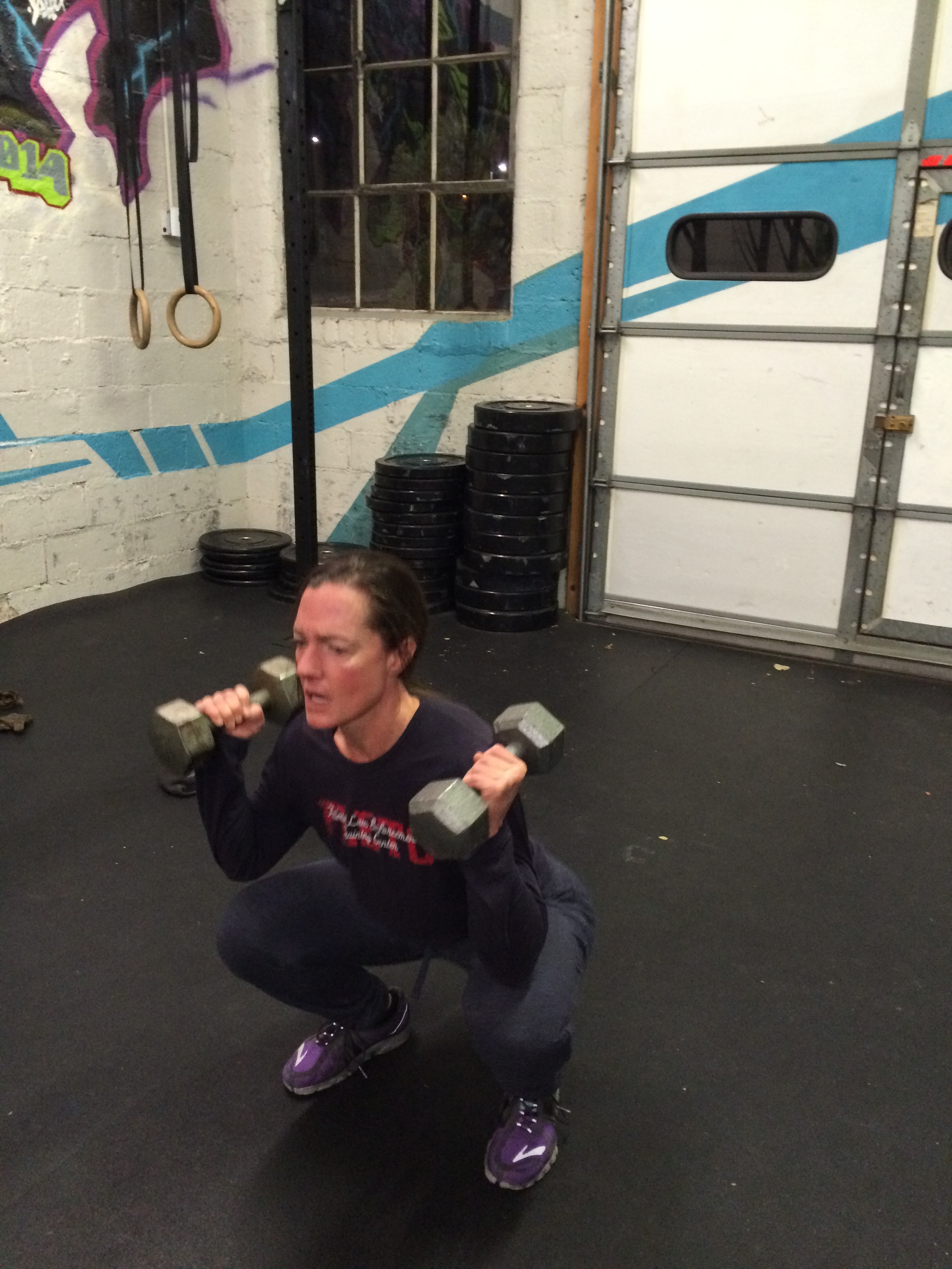 Dumbbells are fun. There are more on the way.